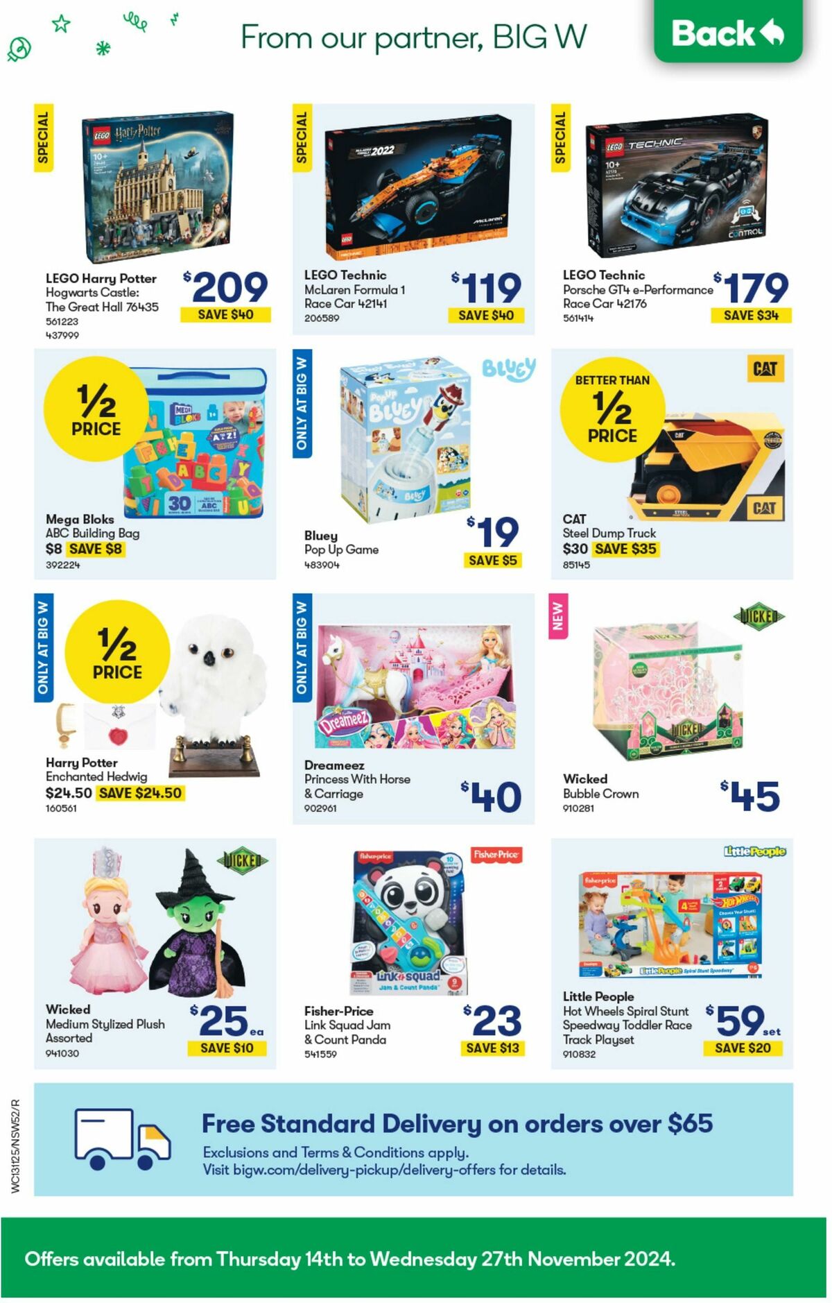 Woolworths Catalogues from 13 November