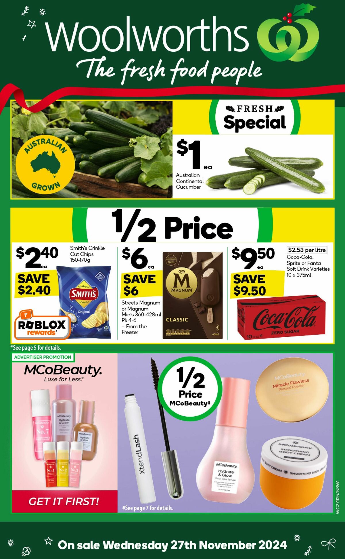 Woolworths Catalogues from 27 November