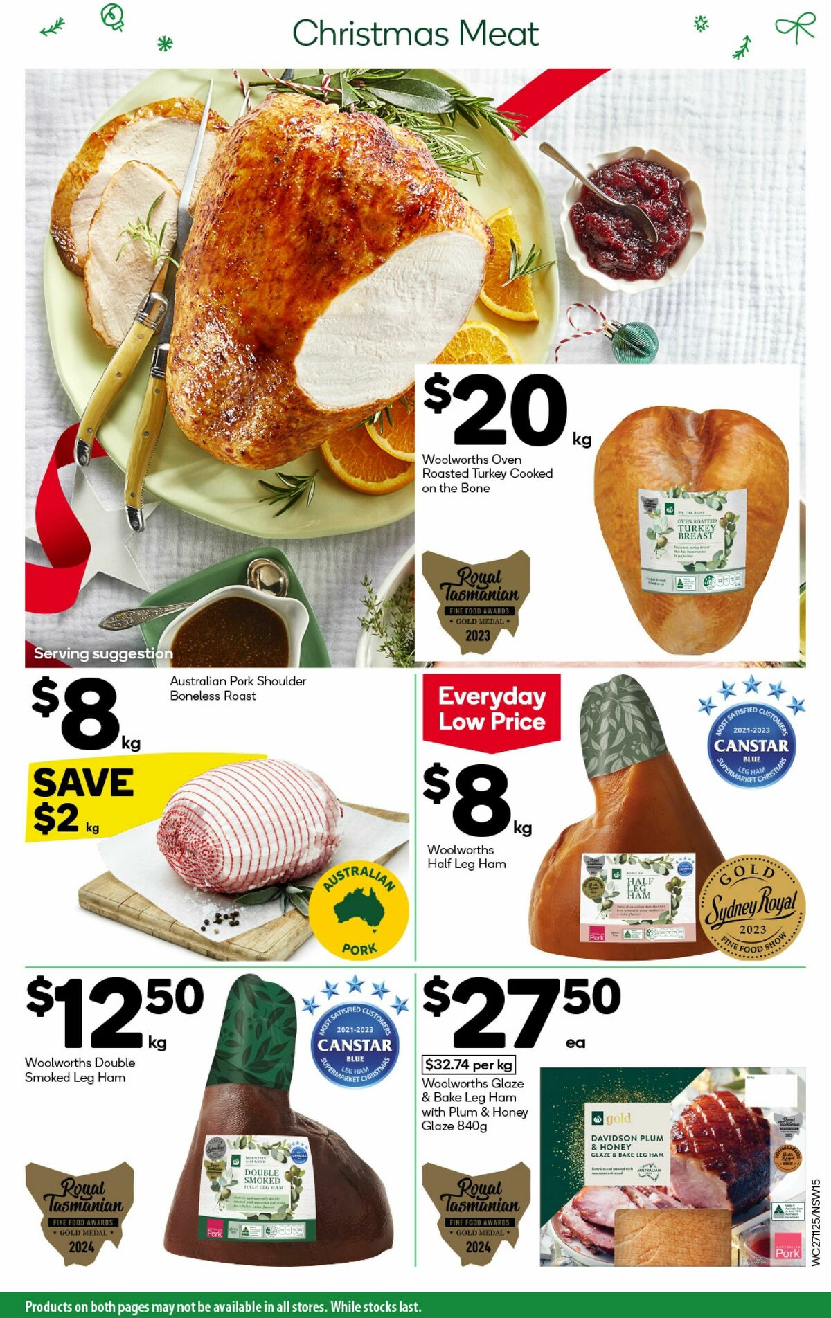 Woolworths Catalogues from 27 November