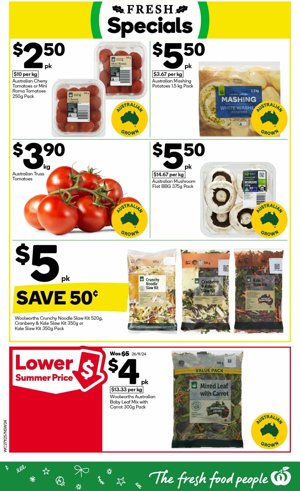 Woolworths Catalogues from 27 November