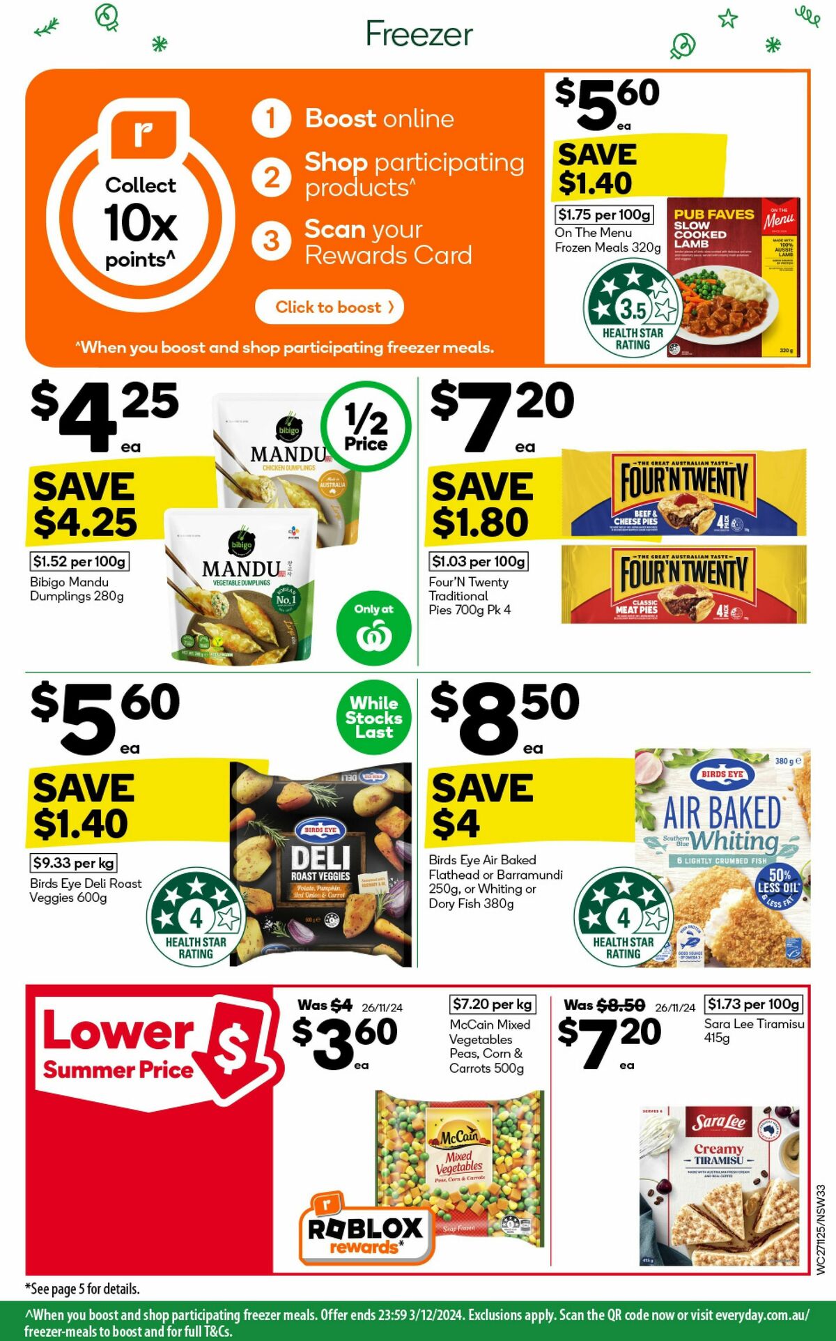 Woolworths Catalogues from 27 November