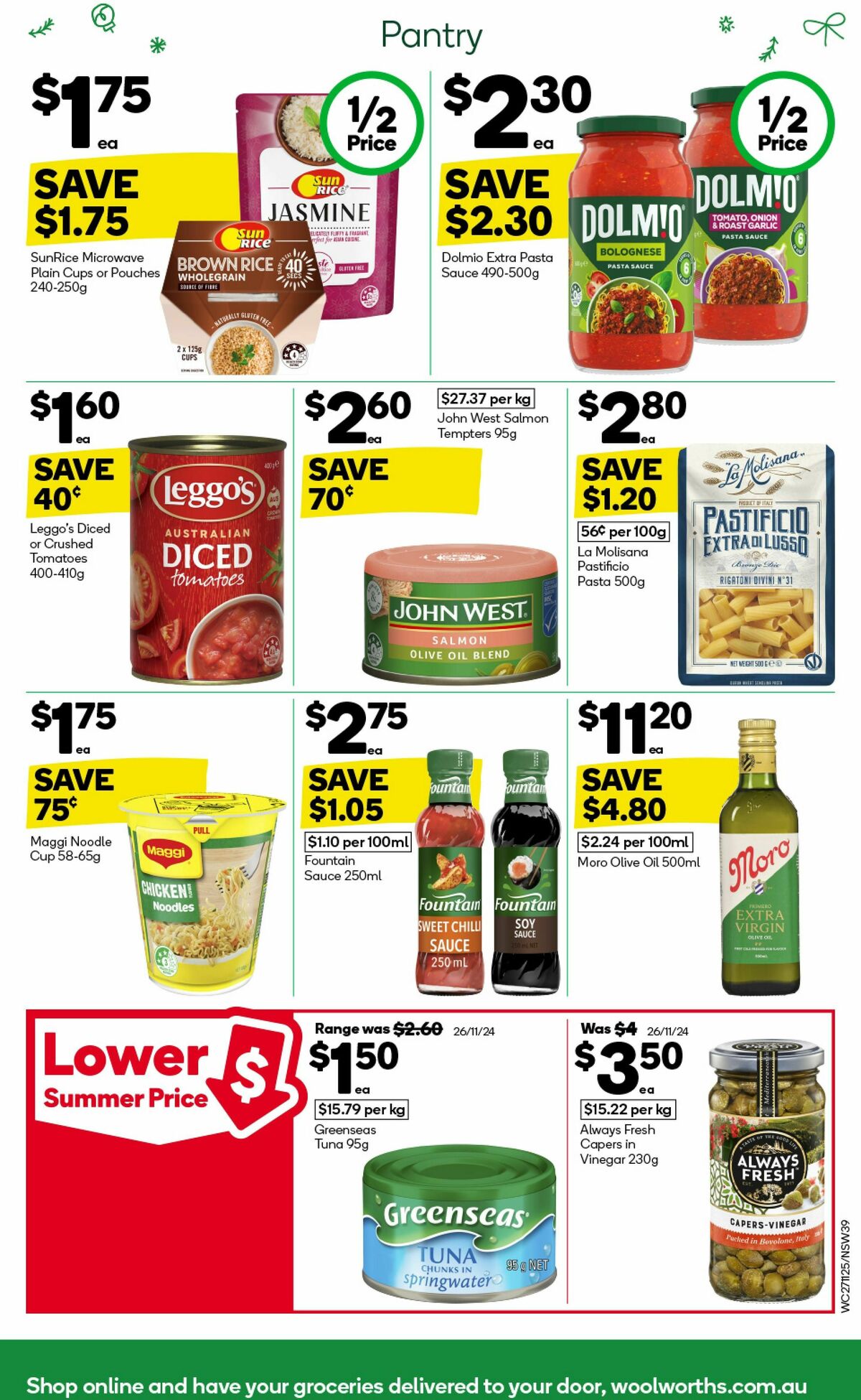 Woolworths Catalogues from 27 November