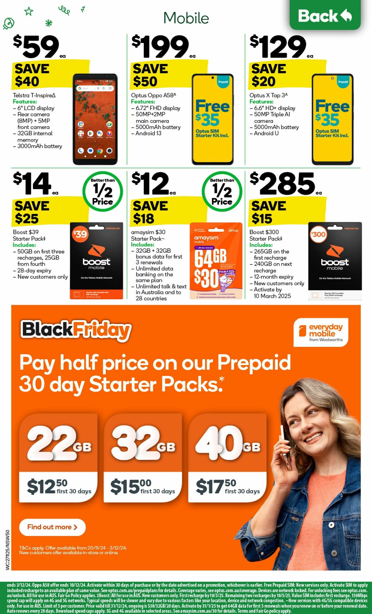 Woolworths Catalogues from 27 November