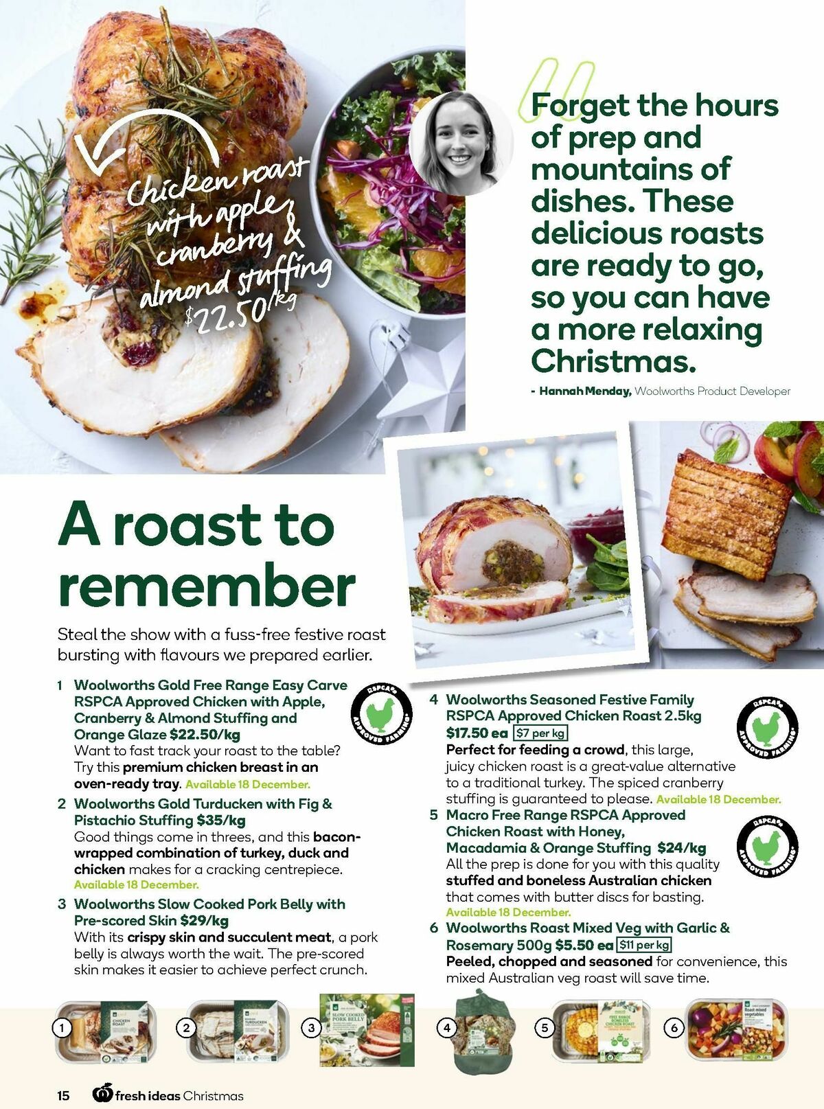 Woolworths Christmas Inspiration Guide Catalogues from 27 November