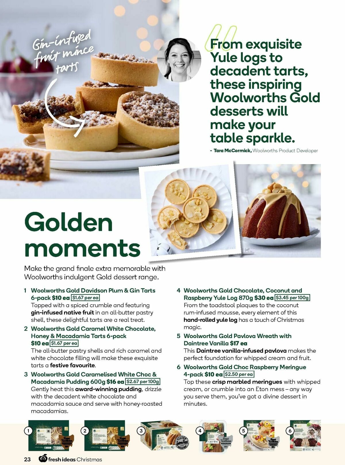 Woolworths Christmas Inspiration Guide Catalogues from 27 November