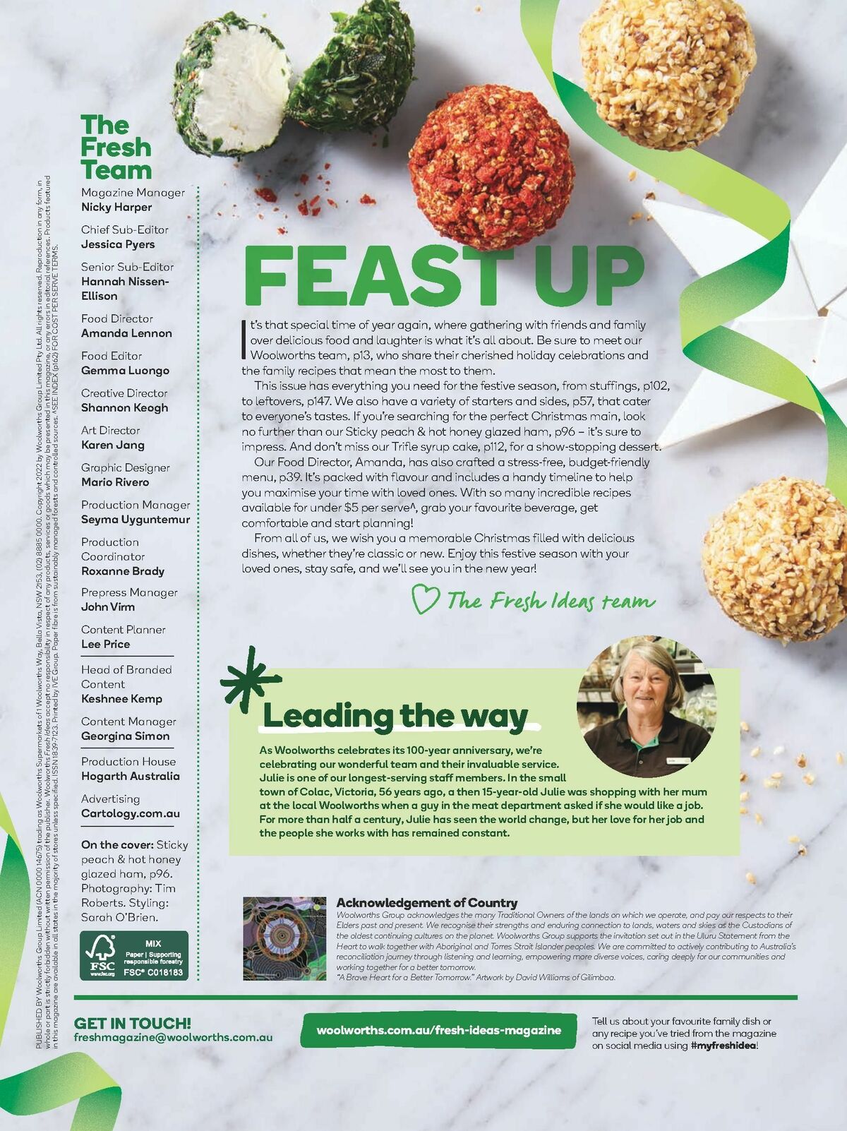 Woolworths Fresh Ideas Magazine December Catalogues from 1 December