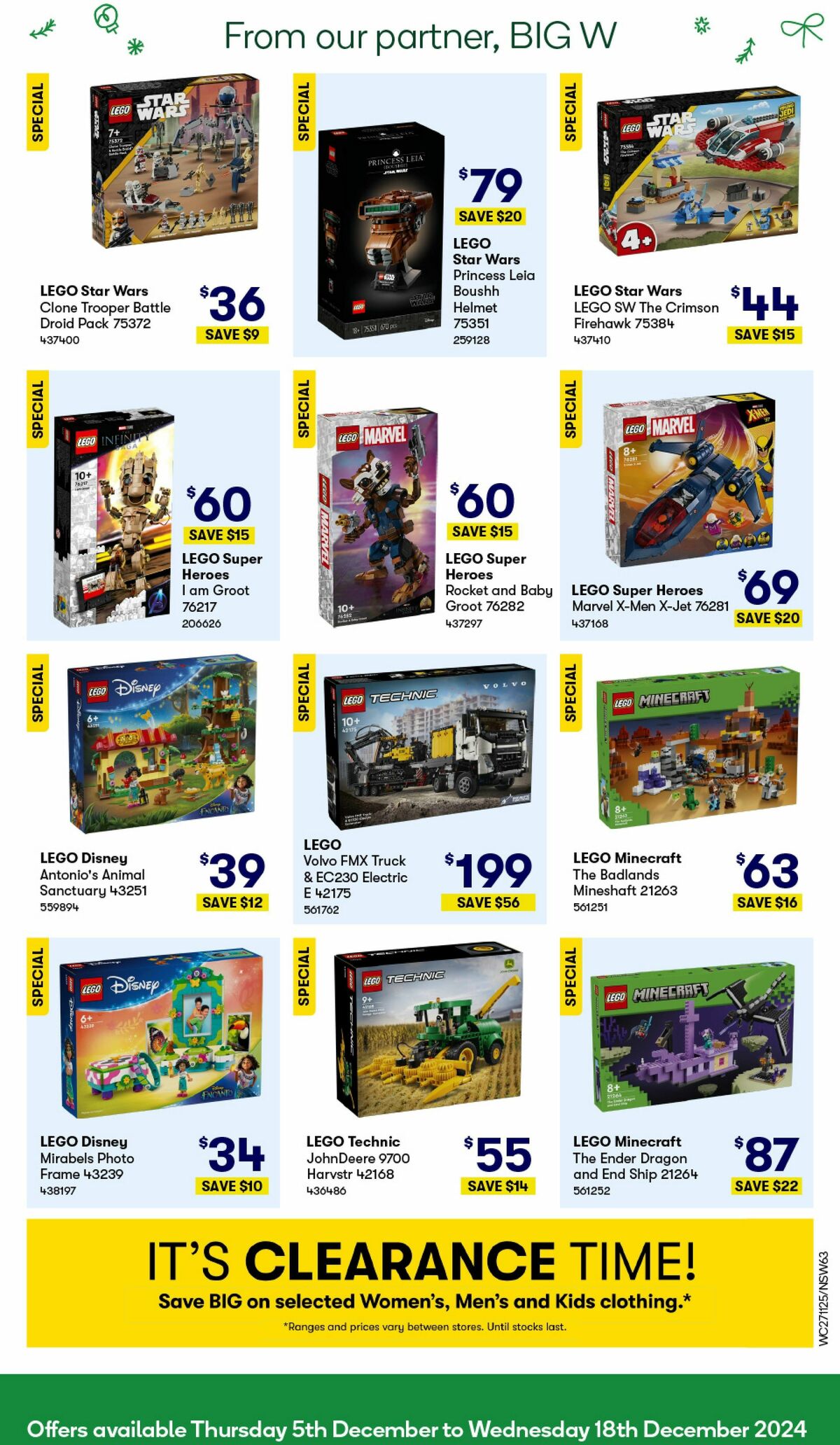 Woolworths Catalogues from 4 December