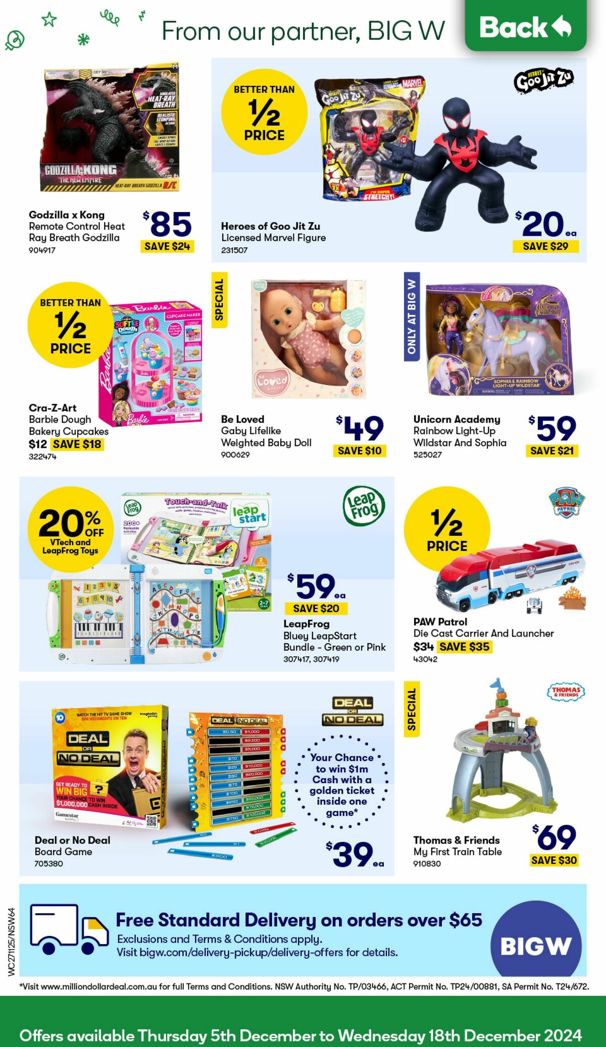 Woolworths Catalogues from 4 December