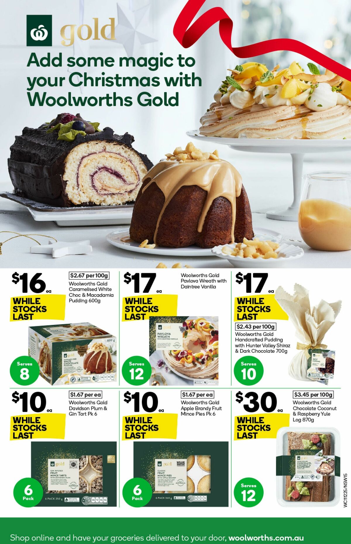 Woolworths Catalogues from 11 December