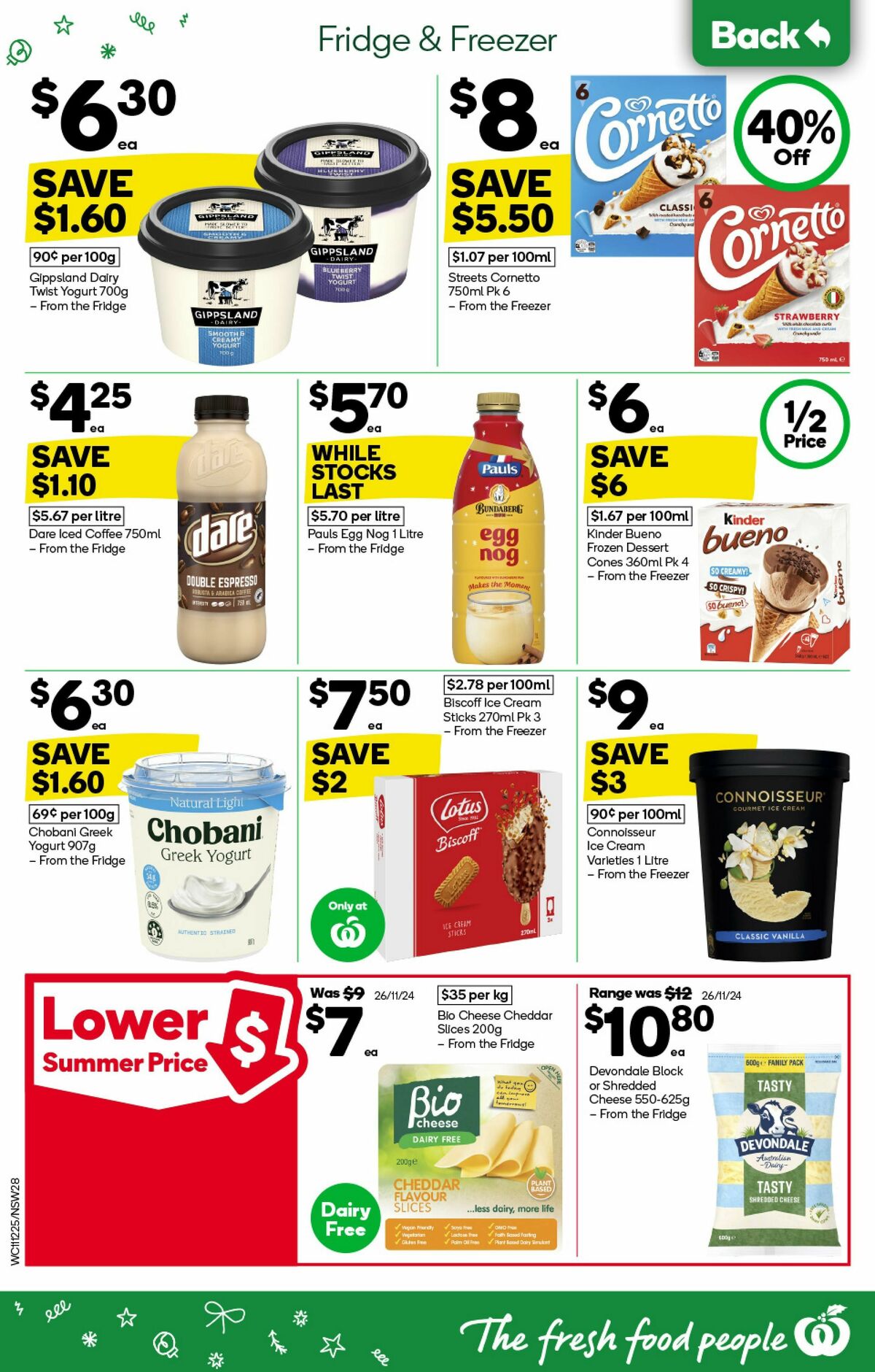 Woolworths Catalogues from 11 December