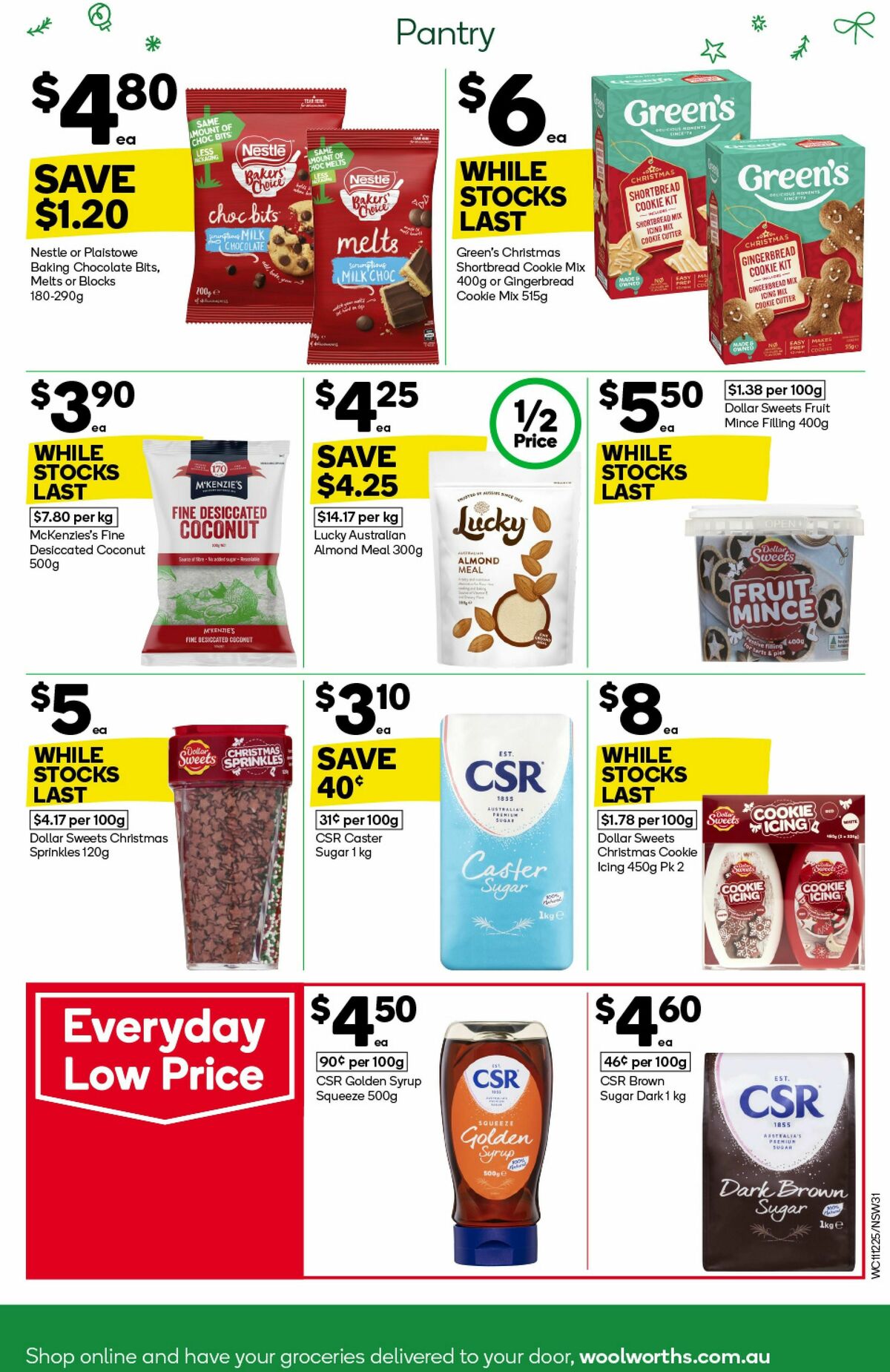 Woolworths Catalogues from 11 December