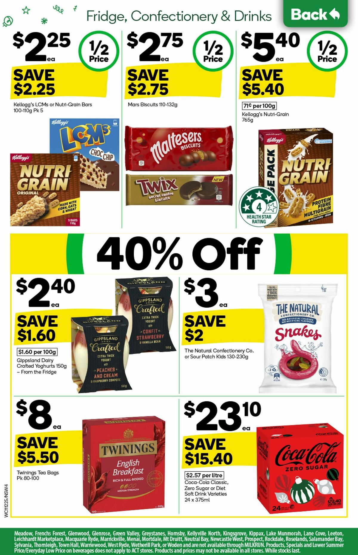 Woolworths Catalogues from 11 December