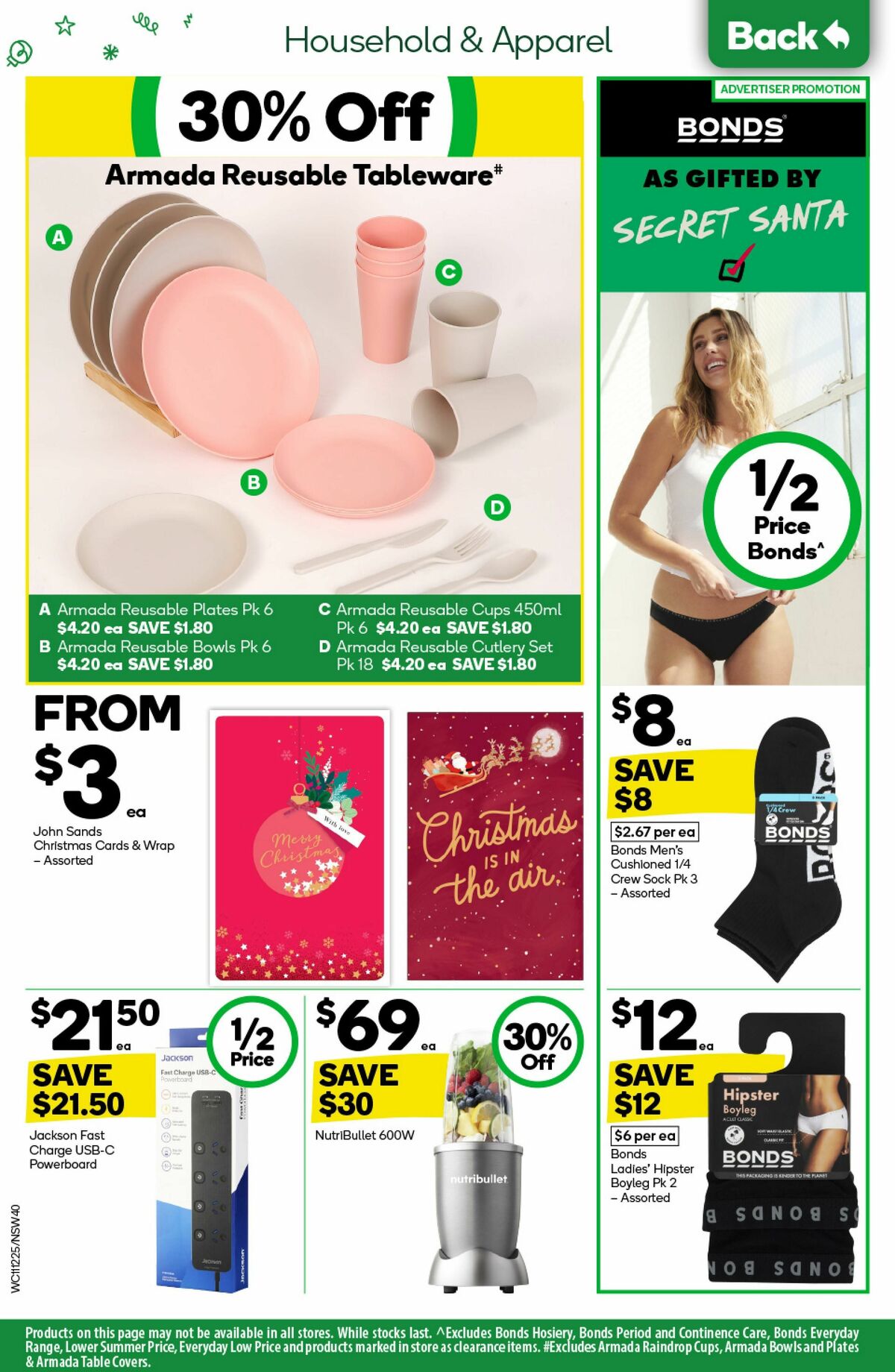 Woolworths Catalogues from 11 December