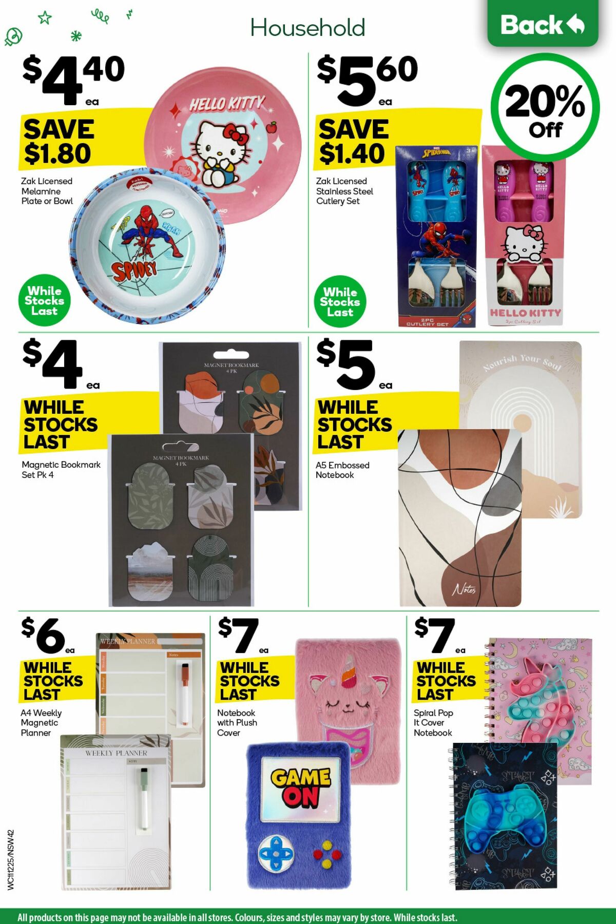 Woolworths Catalogues from 11 December