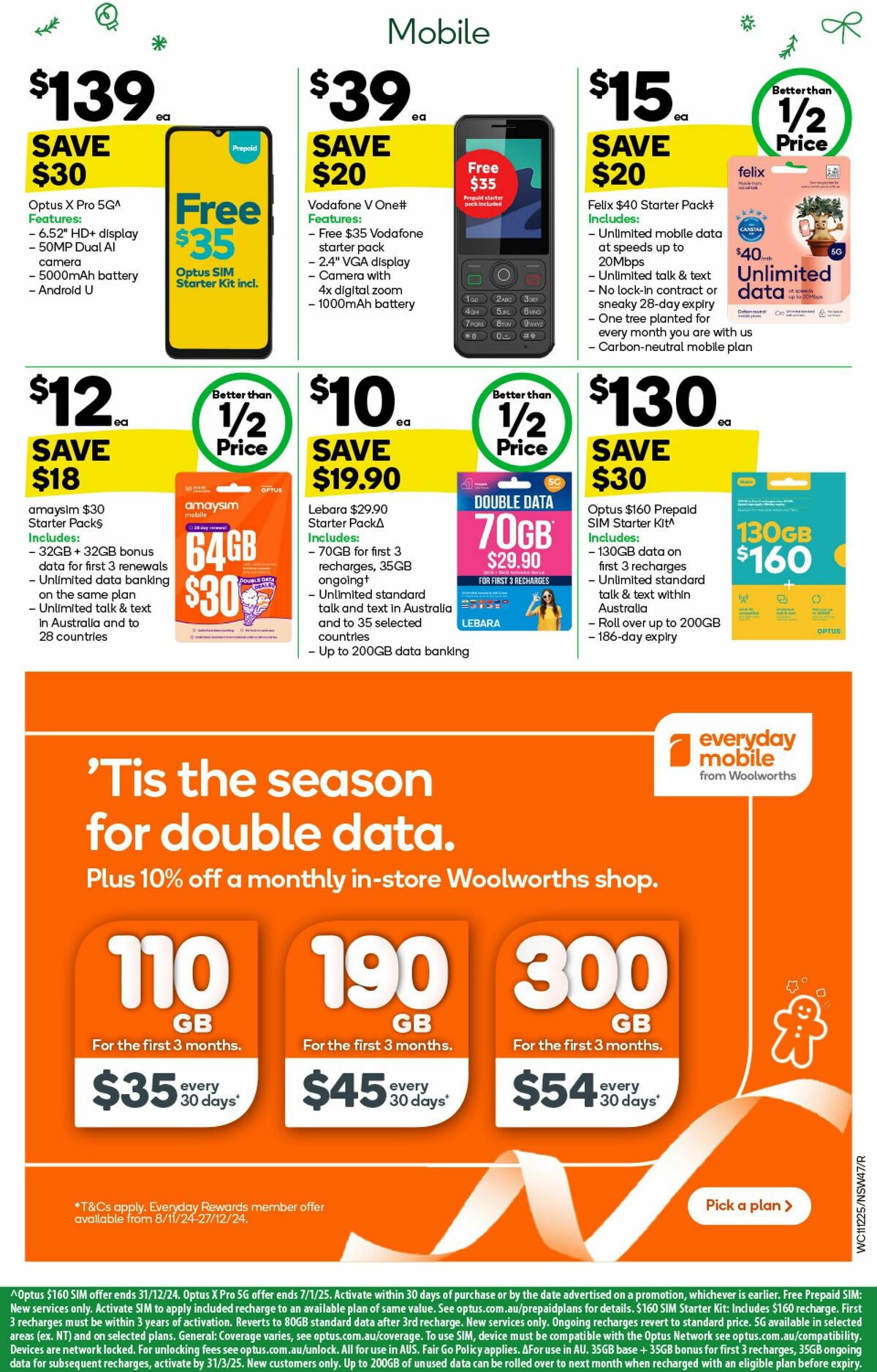 Woolworths Catalogues from 11 December