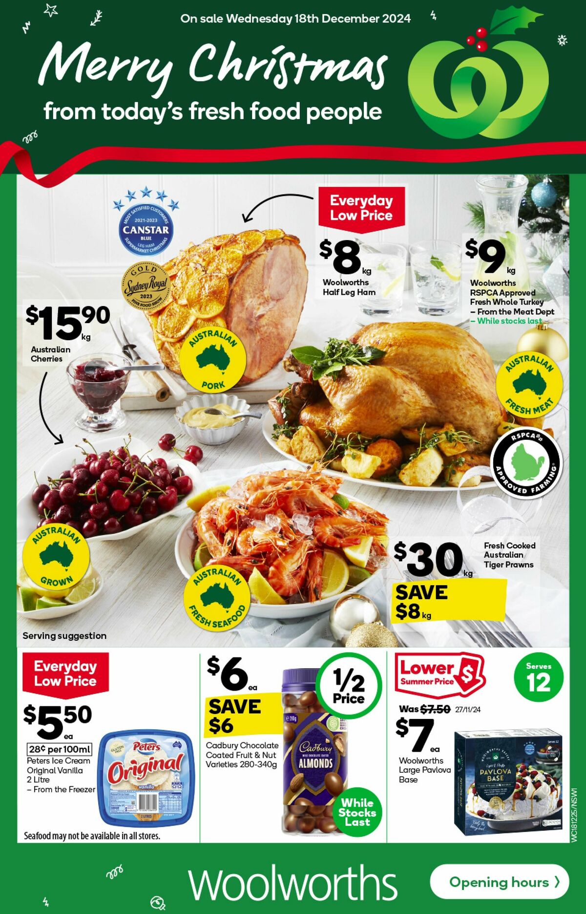 Woolworths Catalogues from 18 December