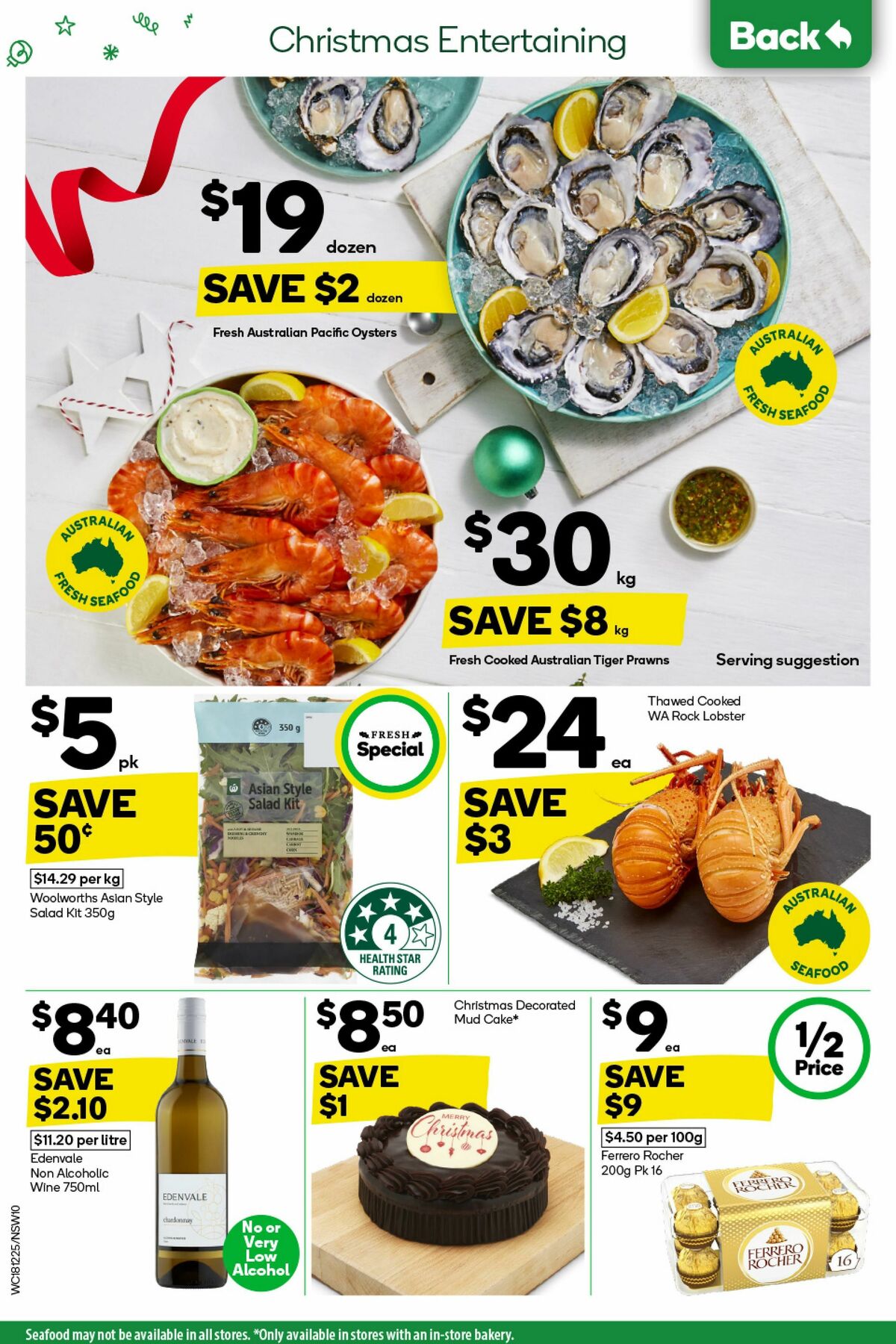 Woolworths Catalogues from 18 December