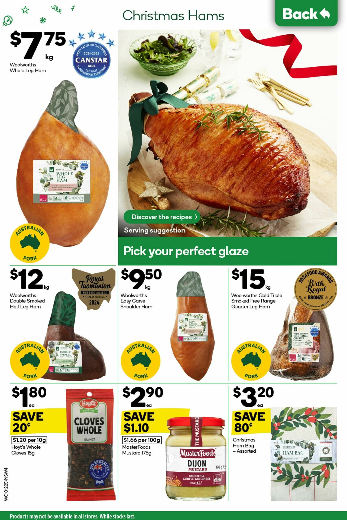 Woolworths Catalogues from 18 December