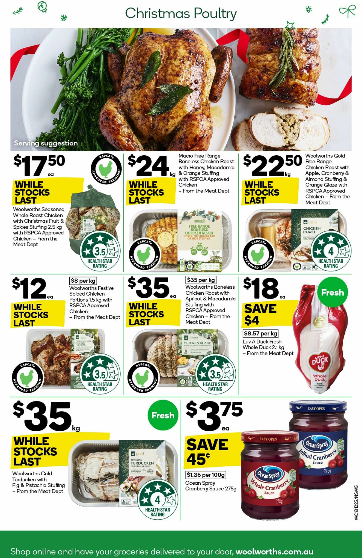 Woolworths Catalogues from 18 December