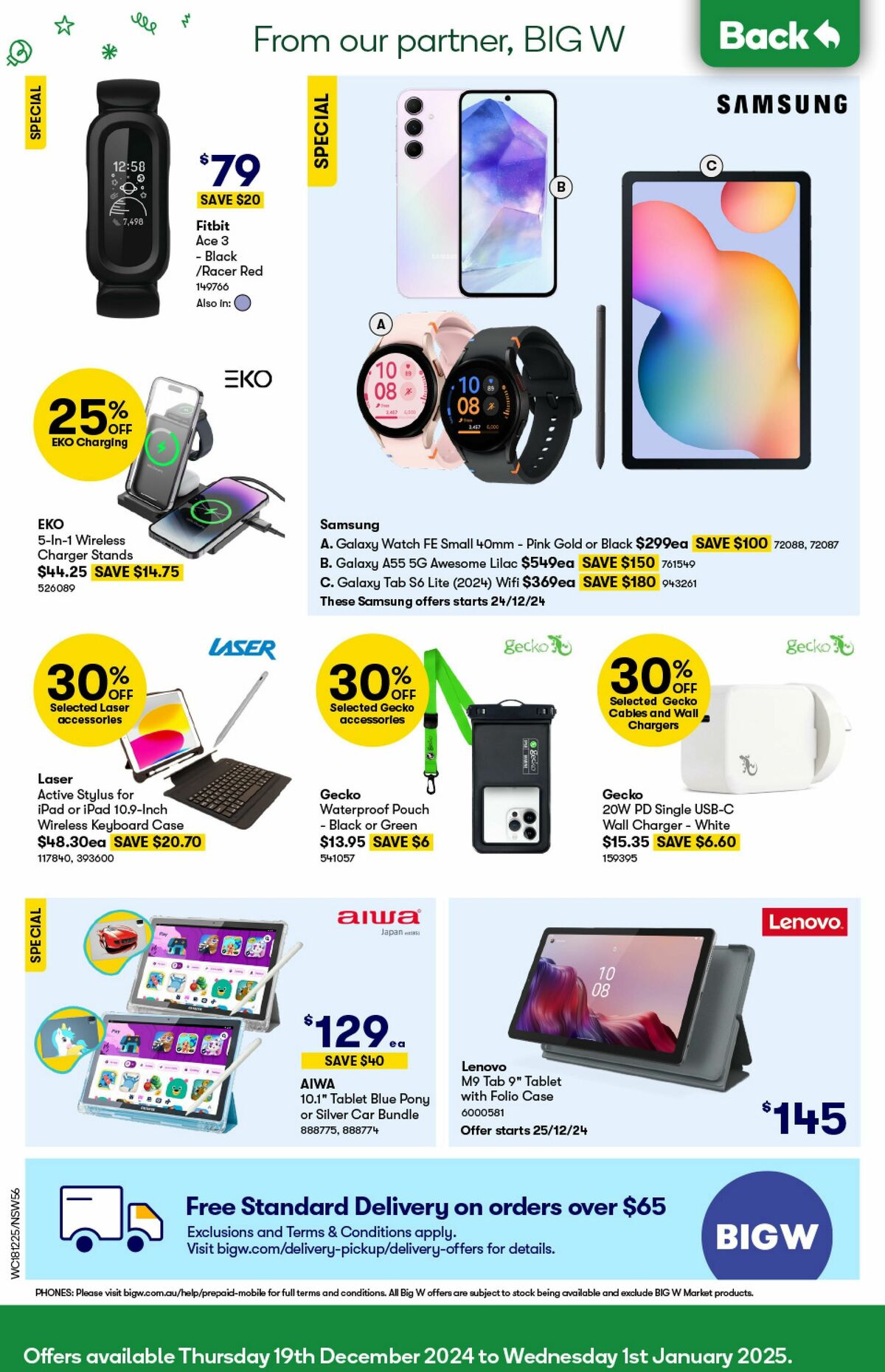 Woolworths Catalogues from 18 December