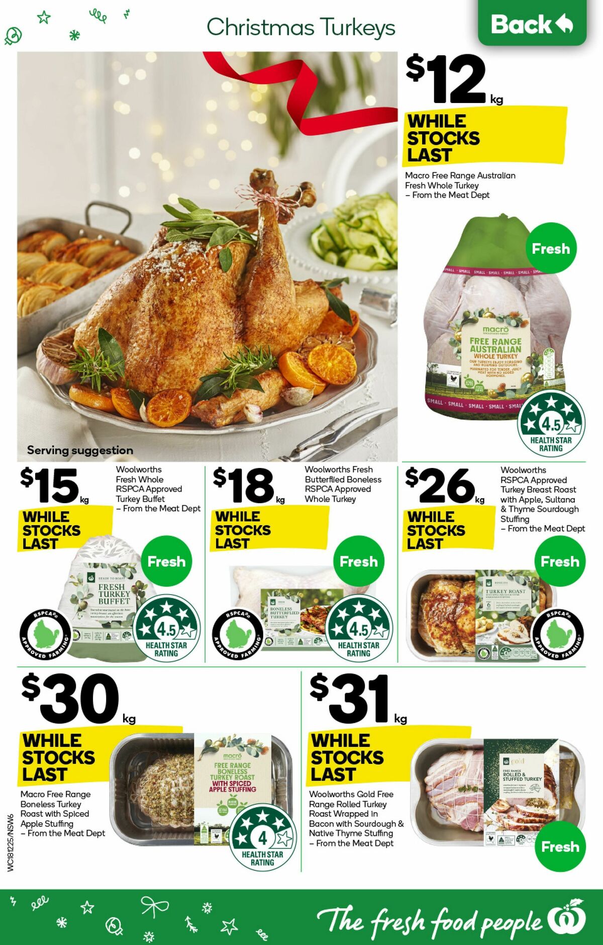 Woolworths Catalogues from 18 December