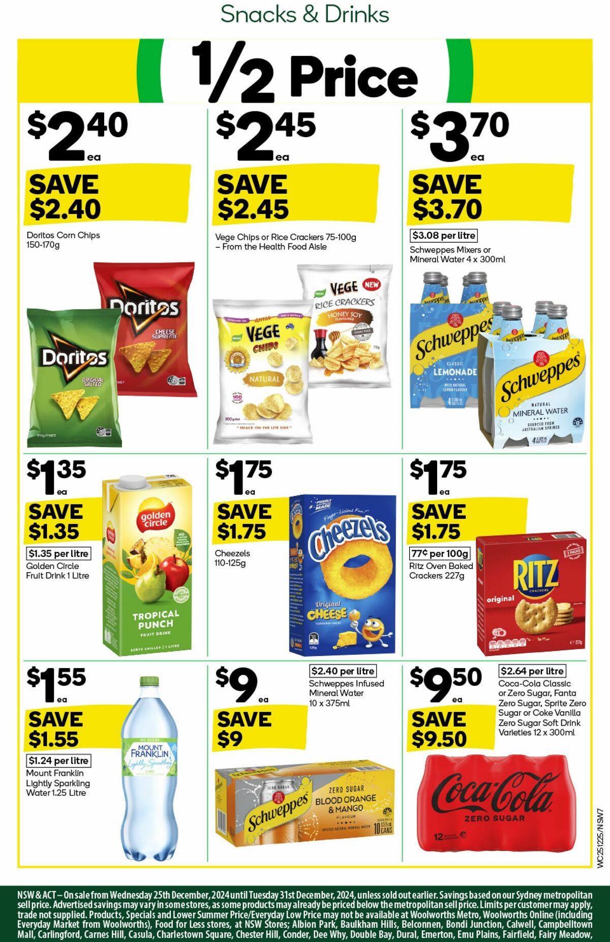 Woolworths Catalogues from 25 December