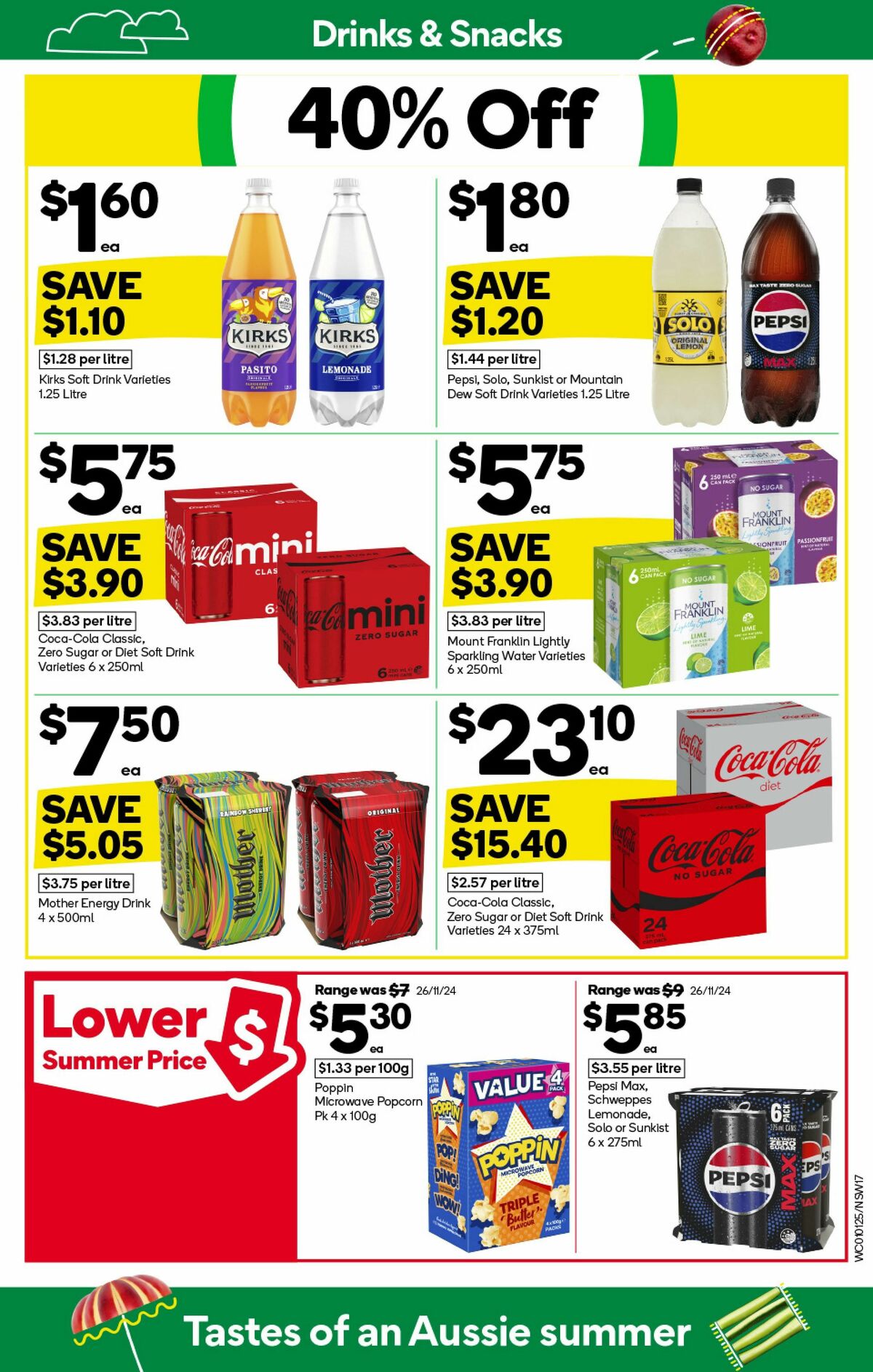 Woolworths Catalogues from 1 January