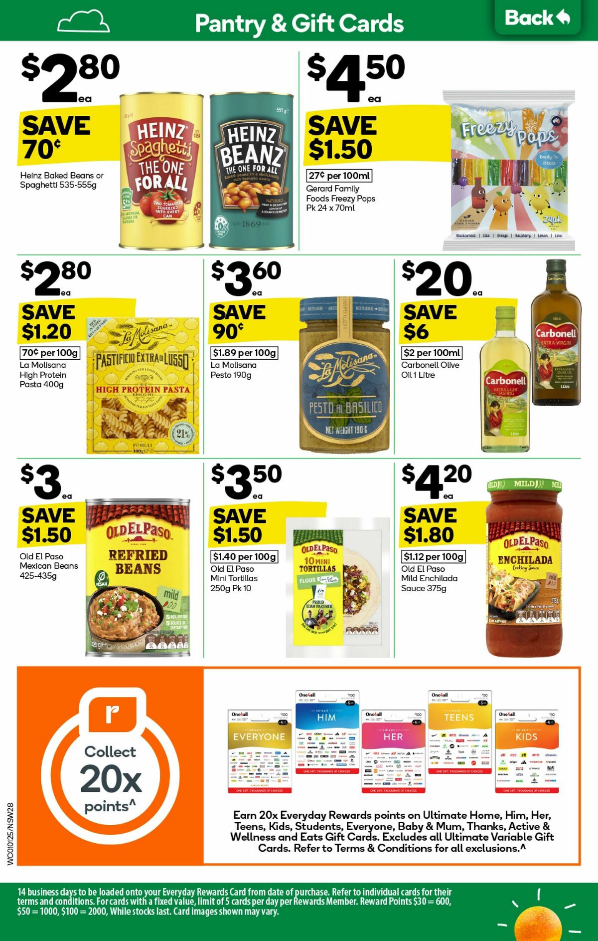 Woolworths Catalogues from 1 January