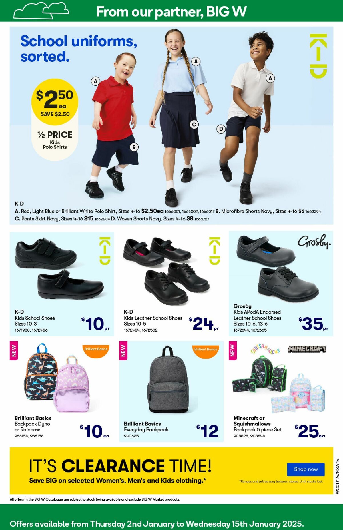 Woolworths Catalogues from 1 January