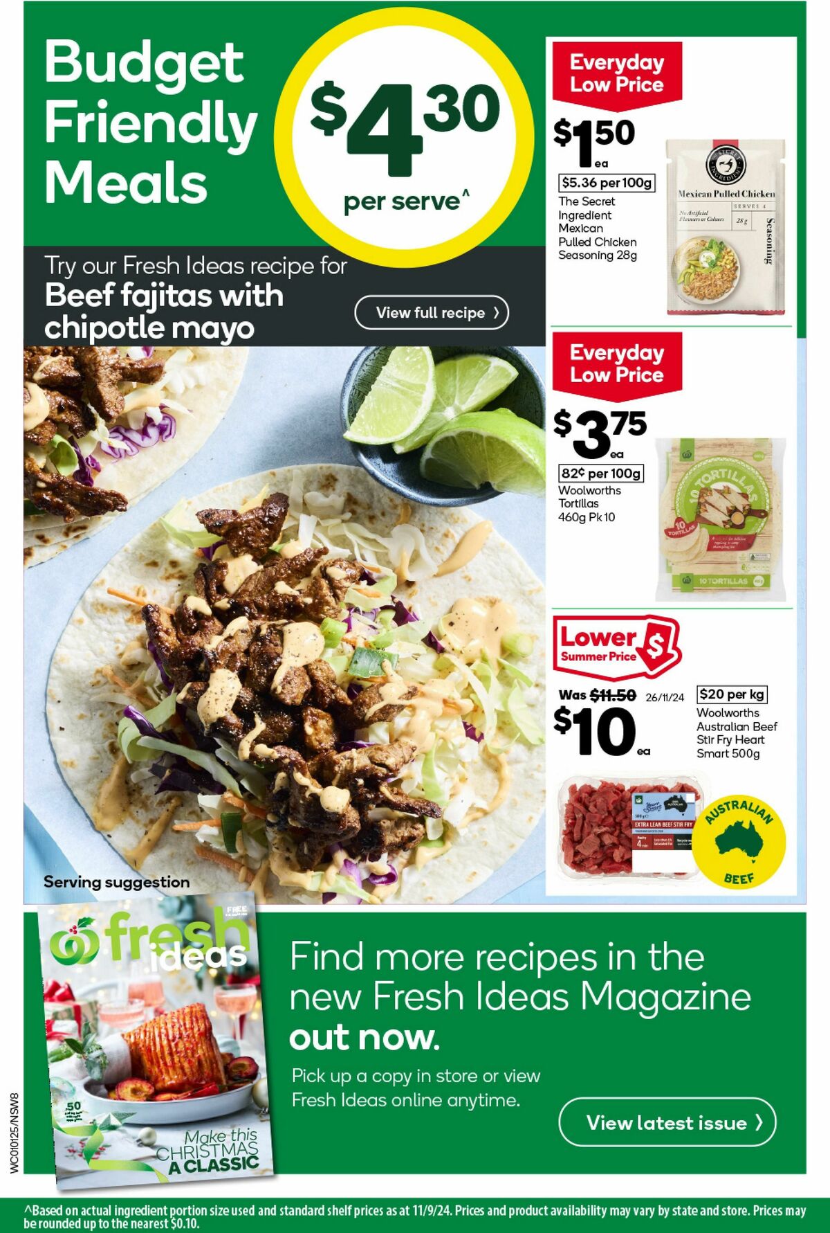 Woolworths Catalogues from 1 January