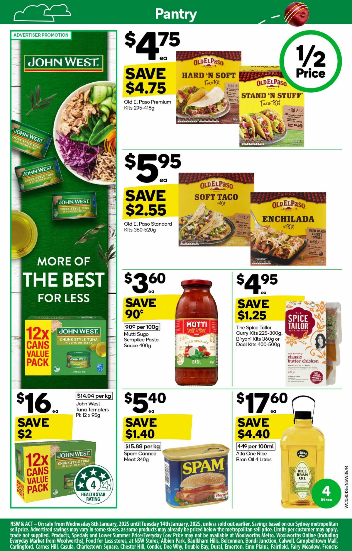 Woolworths Catalogues from 8 January