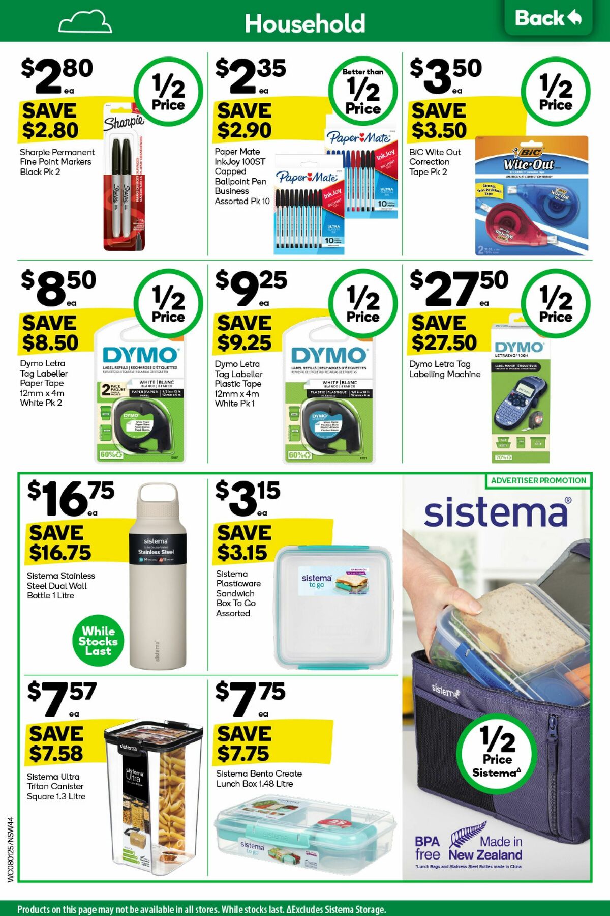 Woolworths Catalogues from 8 January