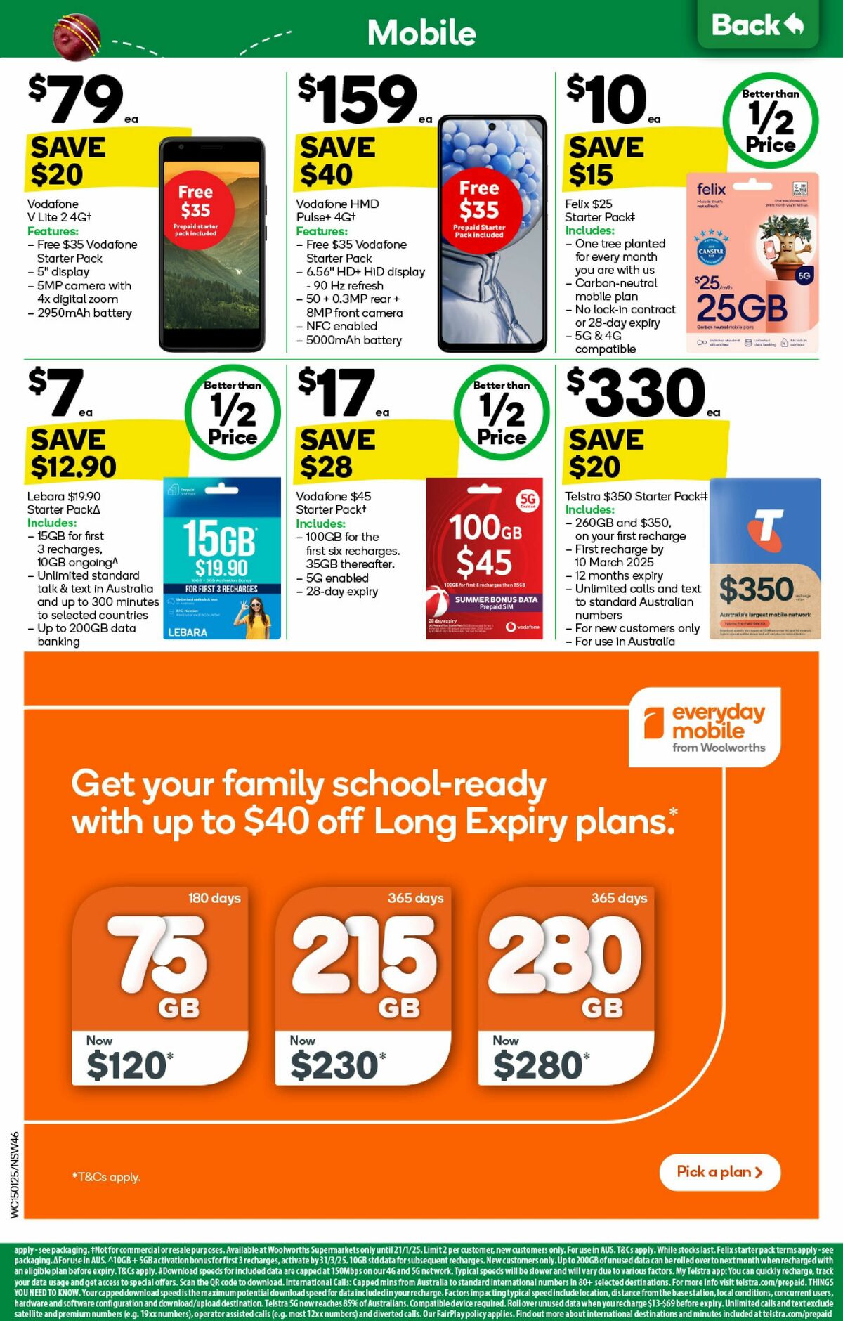 Woolworths Catalogues from 15 January