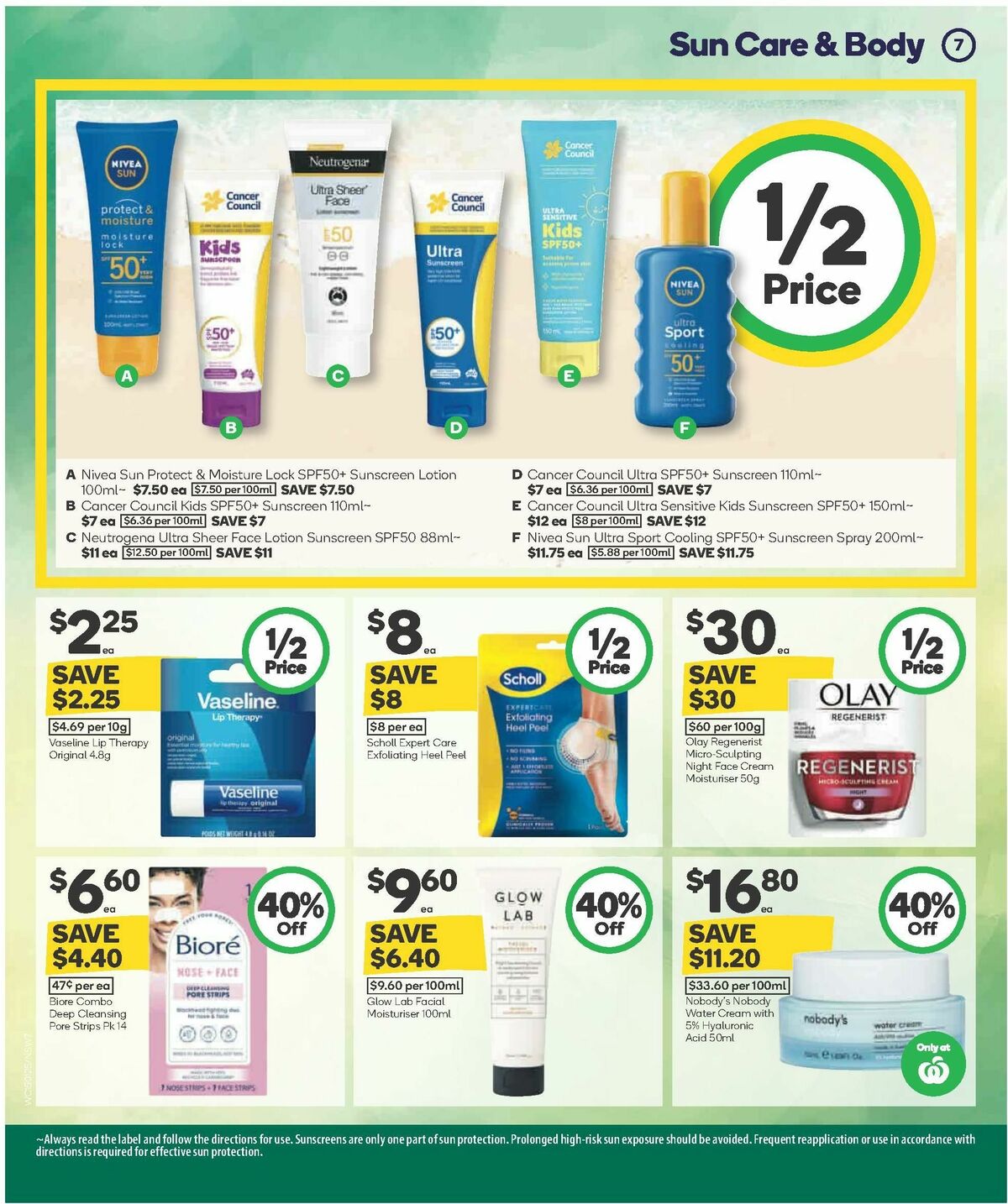 Woolworths Summer Health & Beauty Catalogues from 15 January