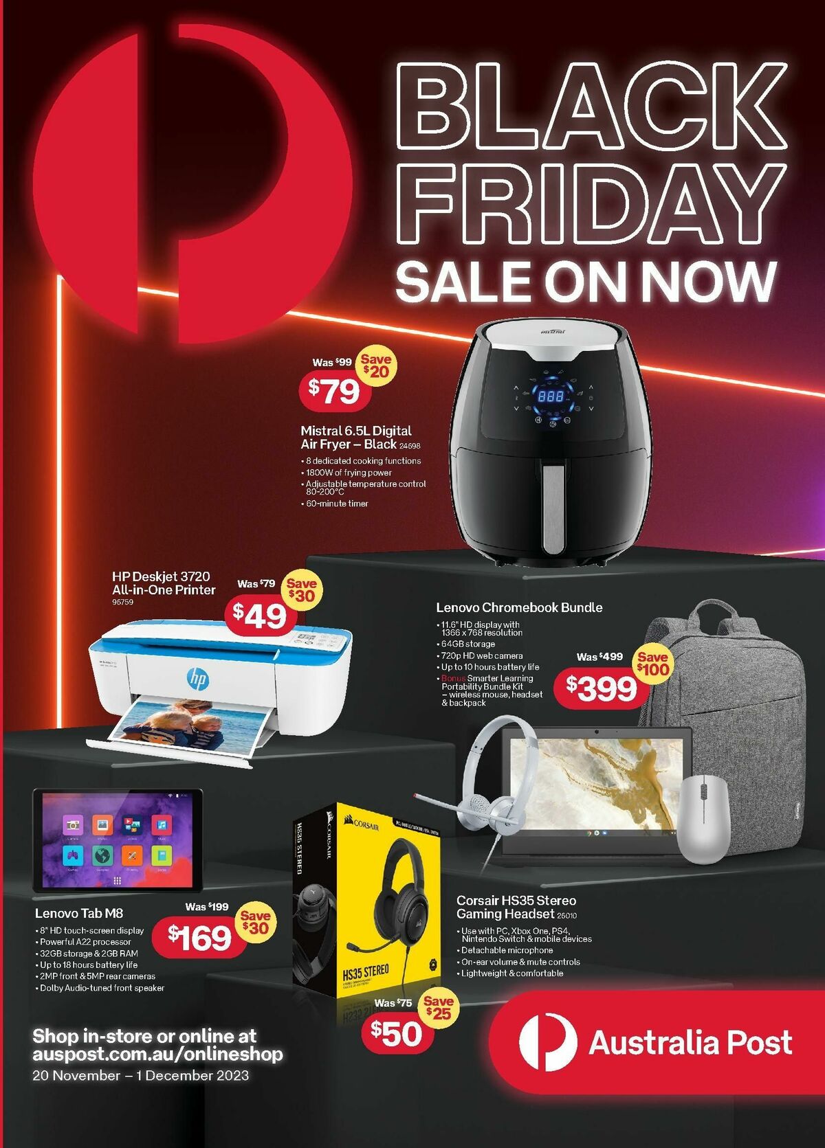 Australia Post Black Friday Australia Catalogues & Specials from 20