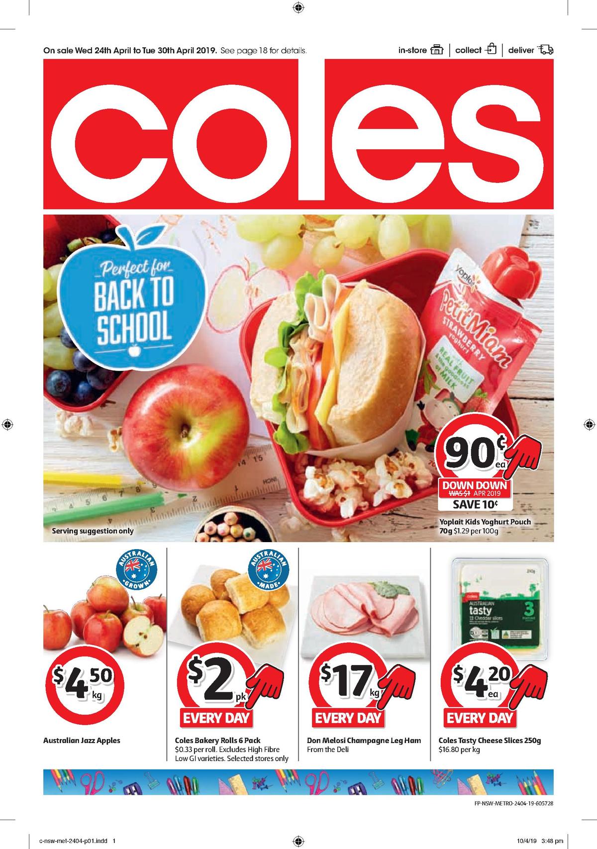 Coles Catalogues & Specials from 24 April