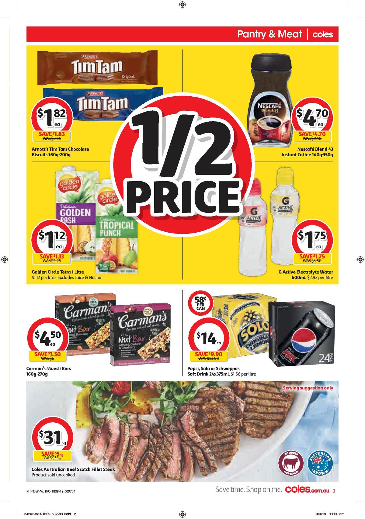 Coles Catalogues & Specials from 18 September - Page 3