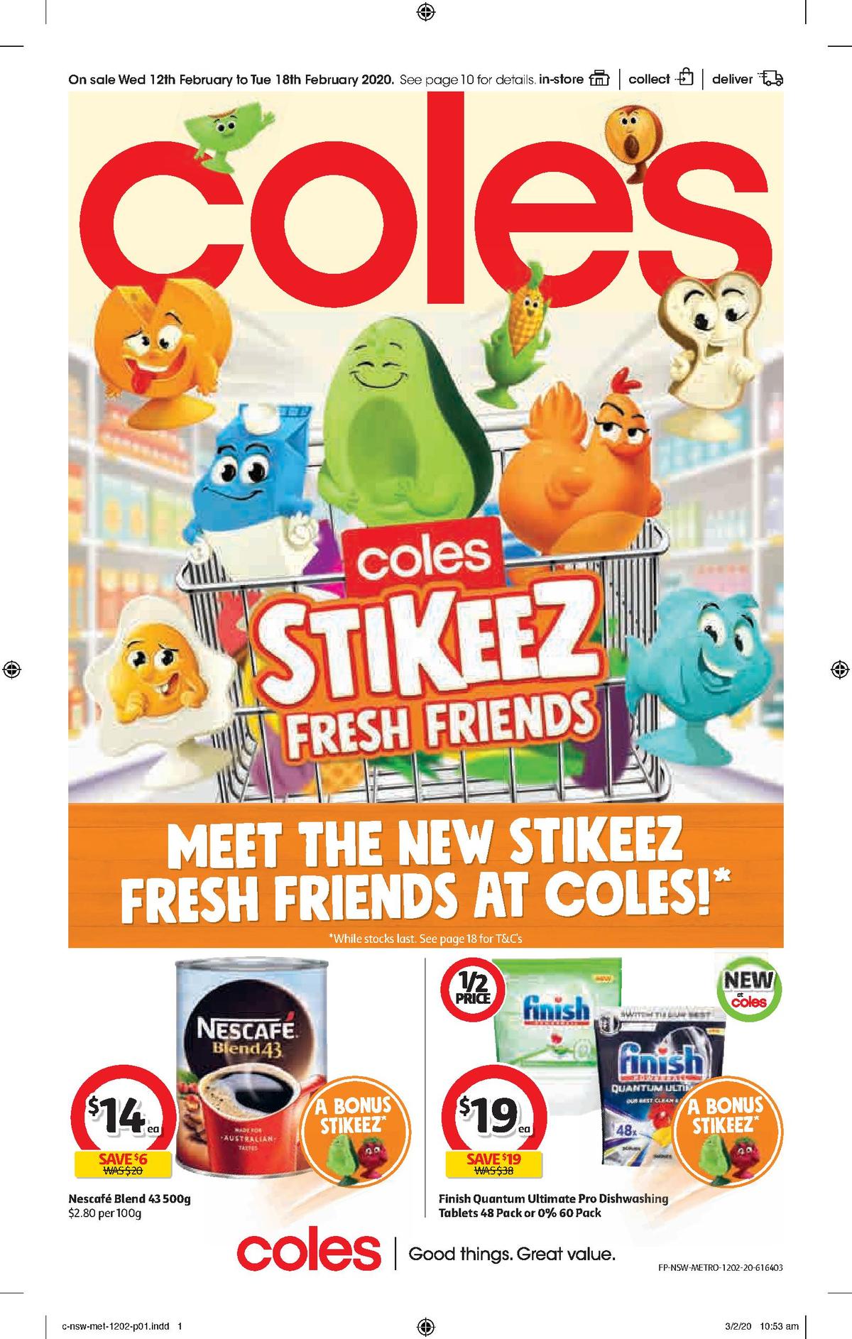 Coles Catalogues & Specials from 12 February