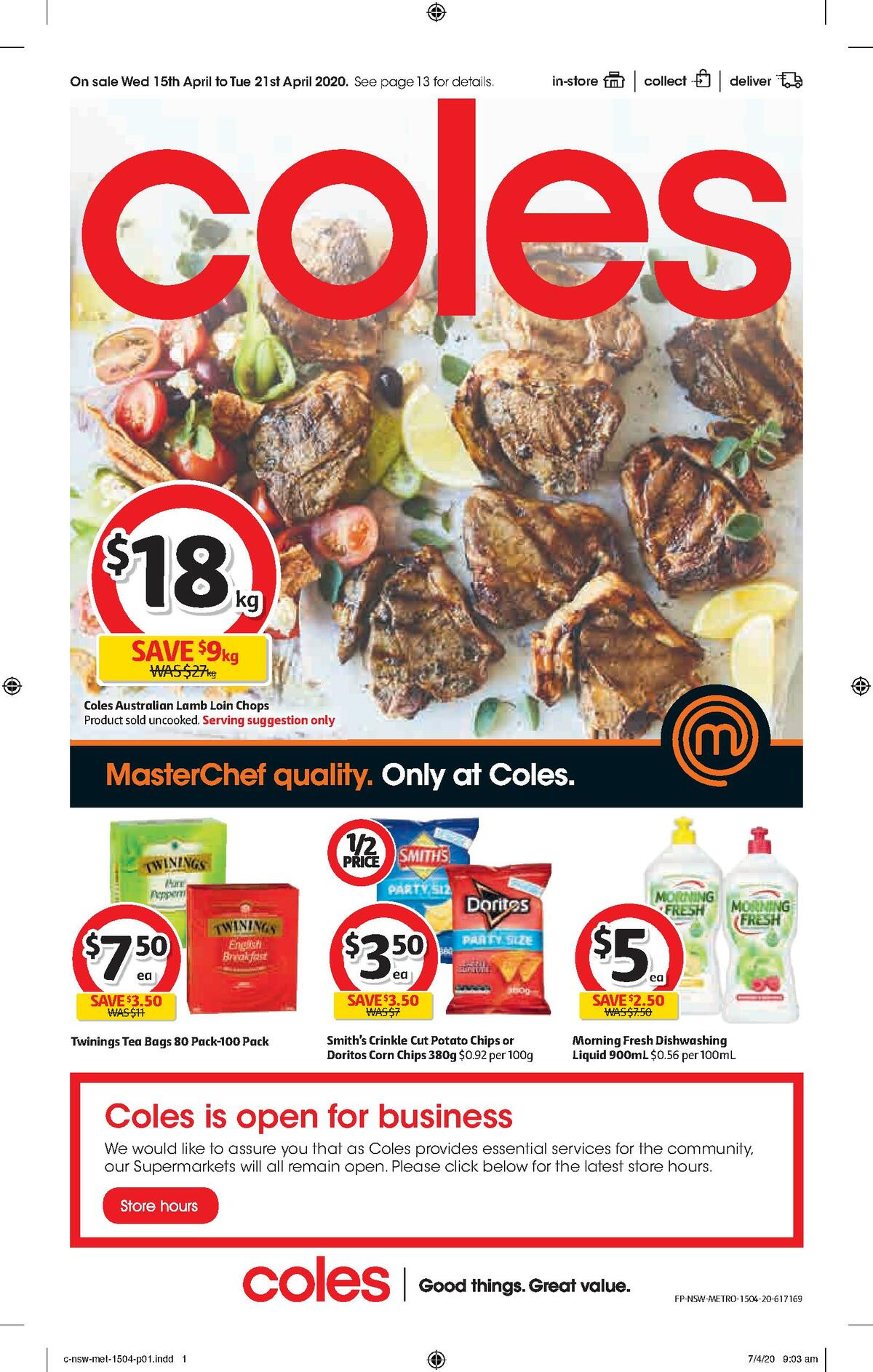 Coles Catalogues & Specials from 15 April