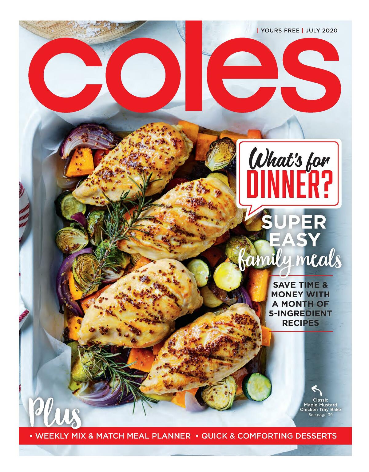 Coles Magazine July Catalogues & Specials from 1 July