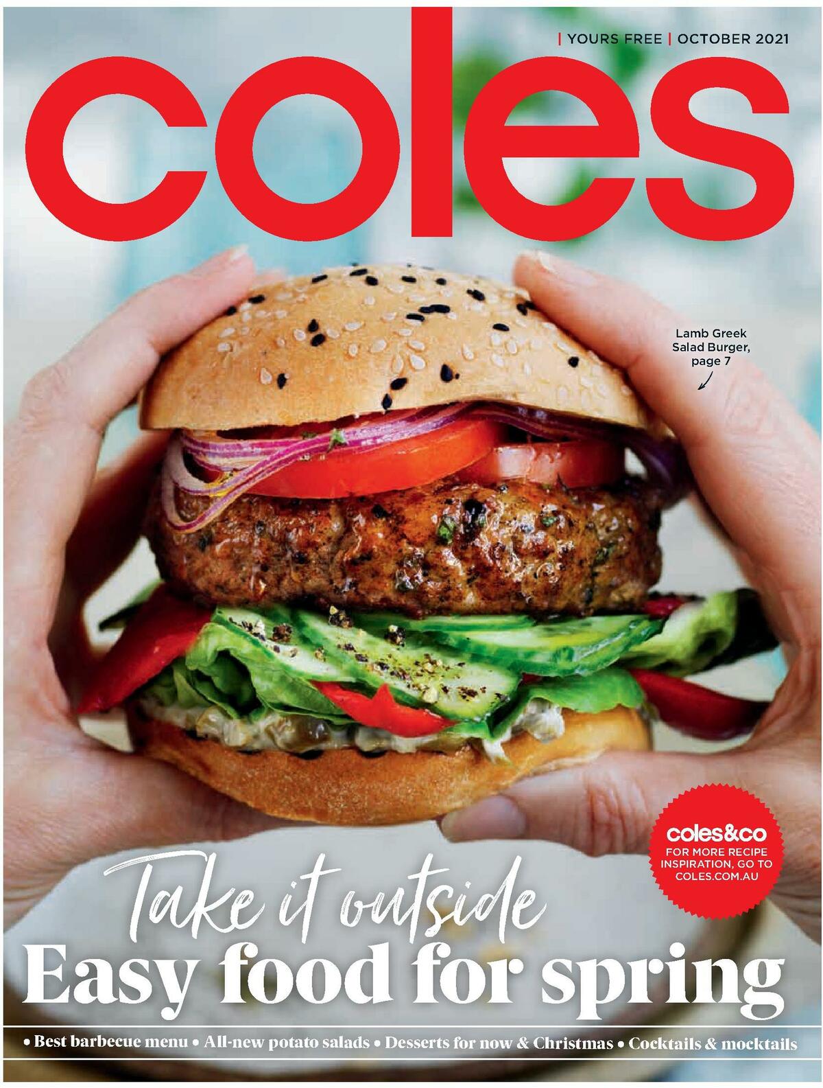 Coles Magazine October Catalogues & Specials from 1 October