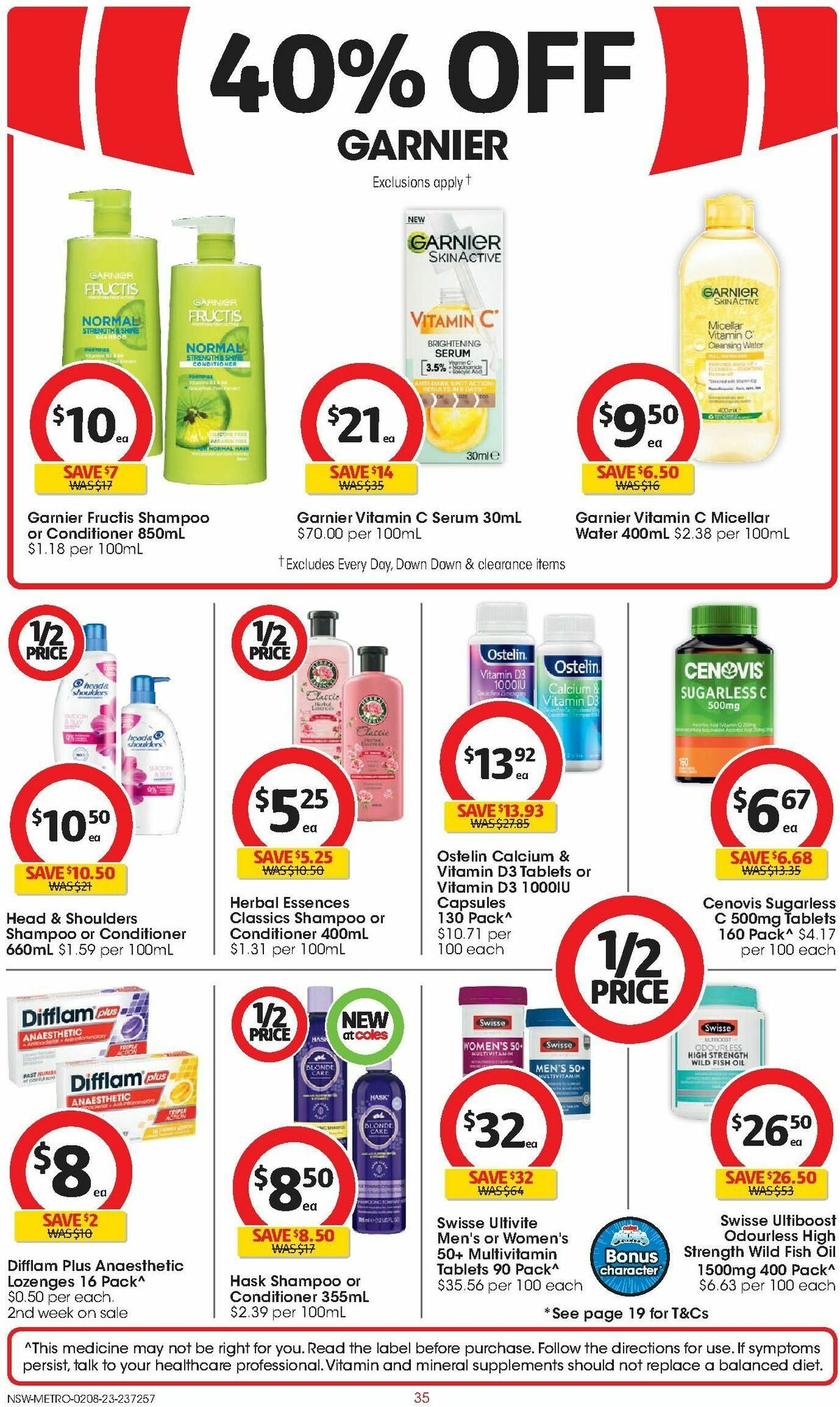 Coles Catalogues & Specials from 2 August Page 35