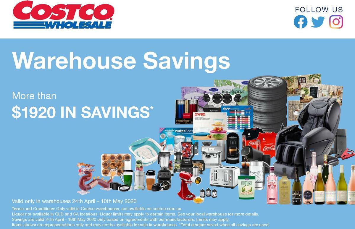 Costco Catalogues & Specials from 24 April