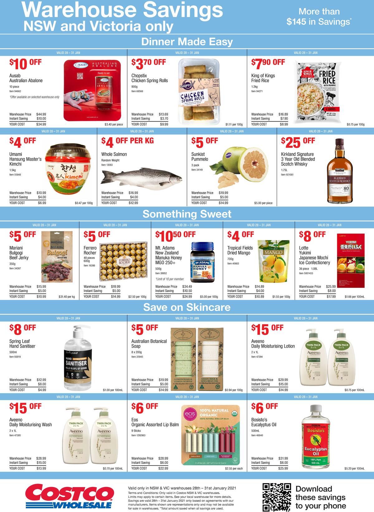 Costco Warehouse Savings NSW & VIC Only Catalogues & Specials from 28