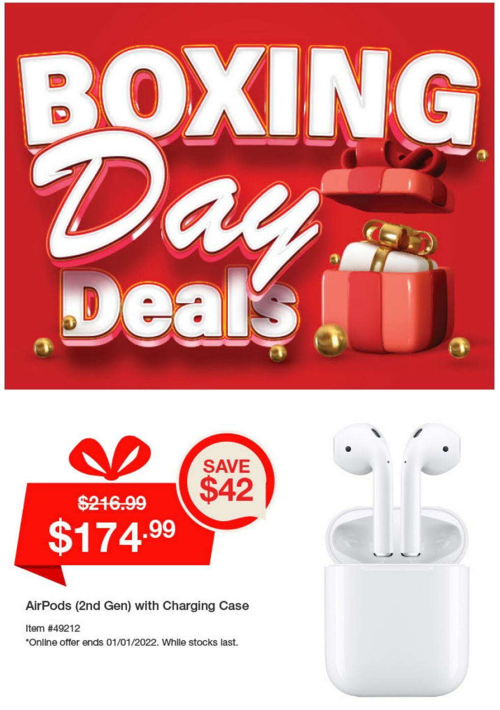 Costco Boxing Day Catalogues & Specials from 23 December