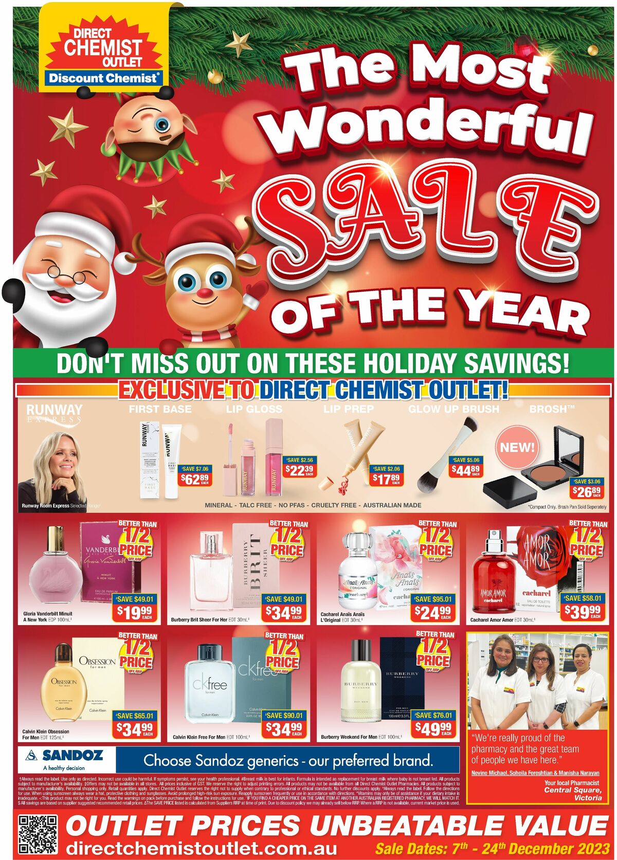 Direct Chemist Outlet from 7 December