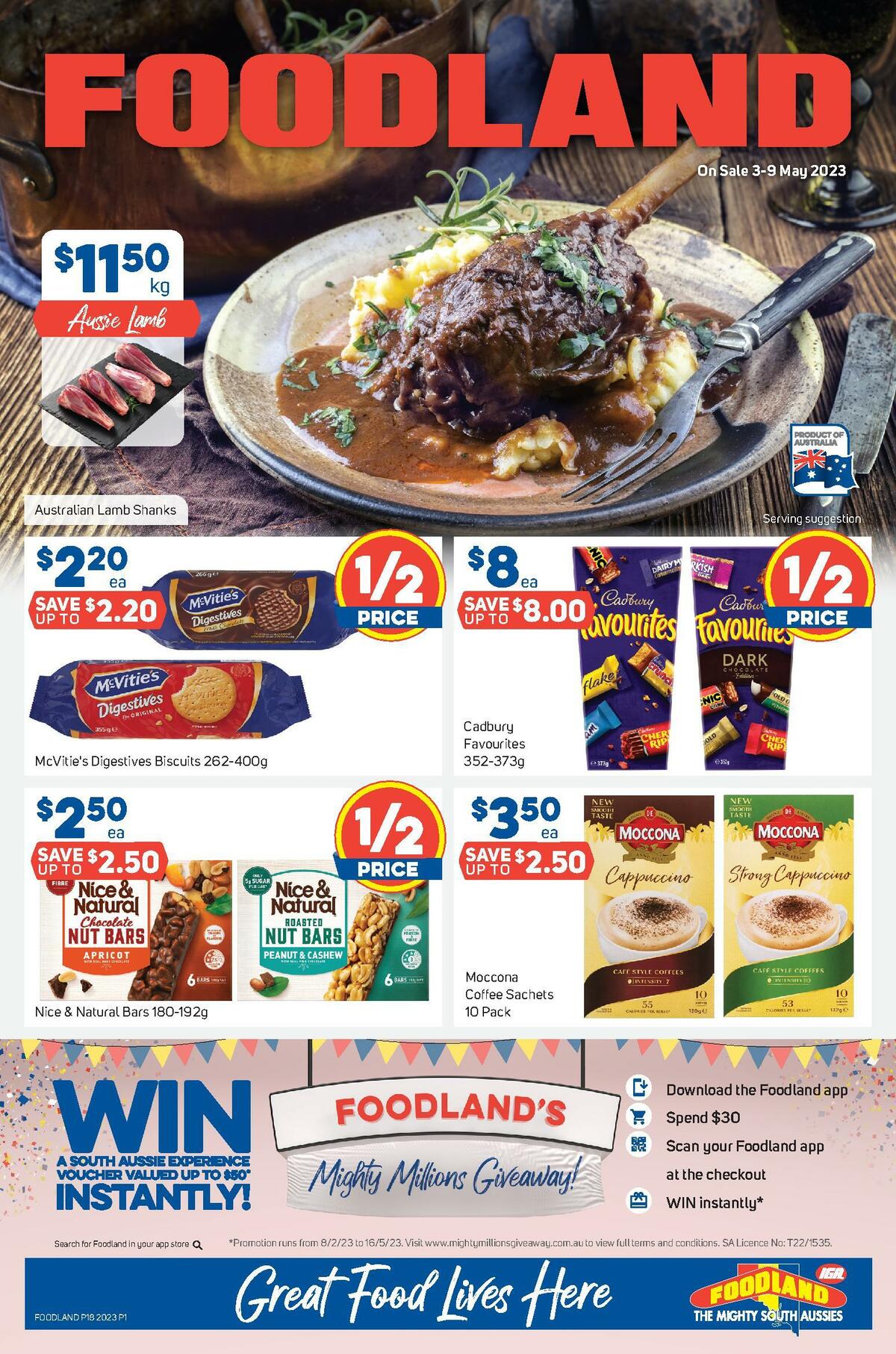 Foodland from 3 May