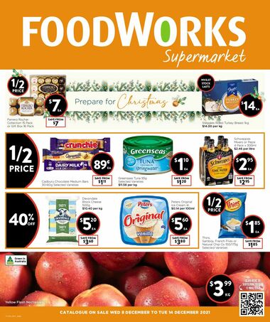 FoodWorks - Olsens Corner, Bundaberg, QLD - Opening Hours & Catalogue