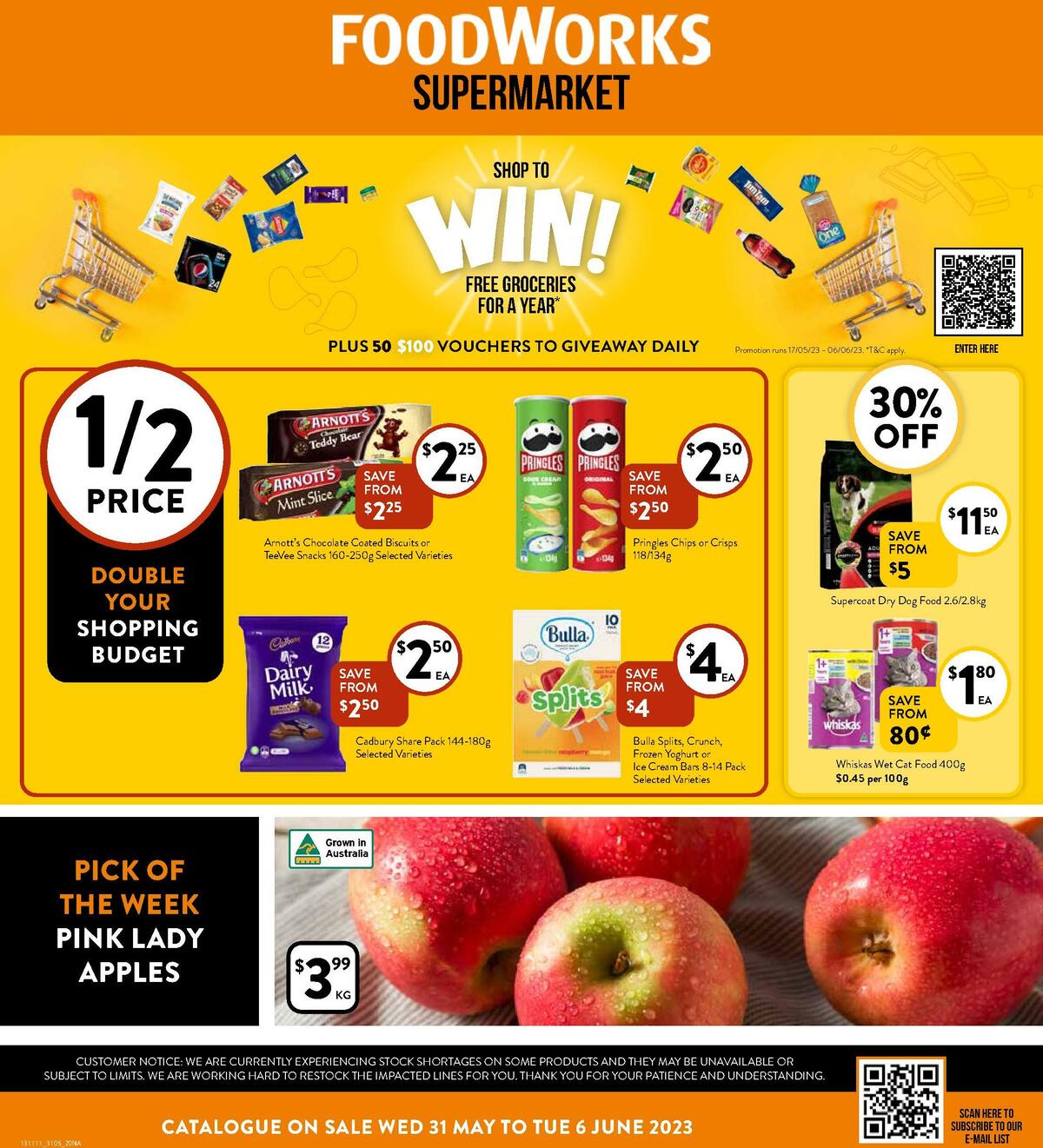 FoodWorks Supermarket Australia - Catalogues & Specials from 31 May