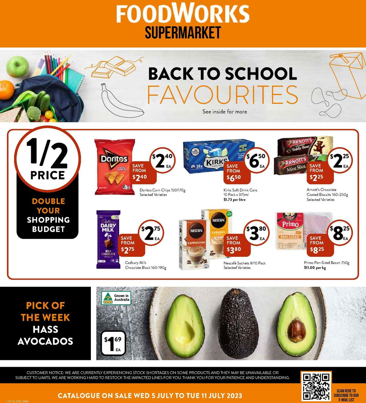 Foodworks Supermarket Australia Catalogues And Specials From 5 July